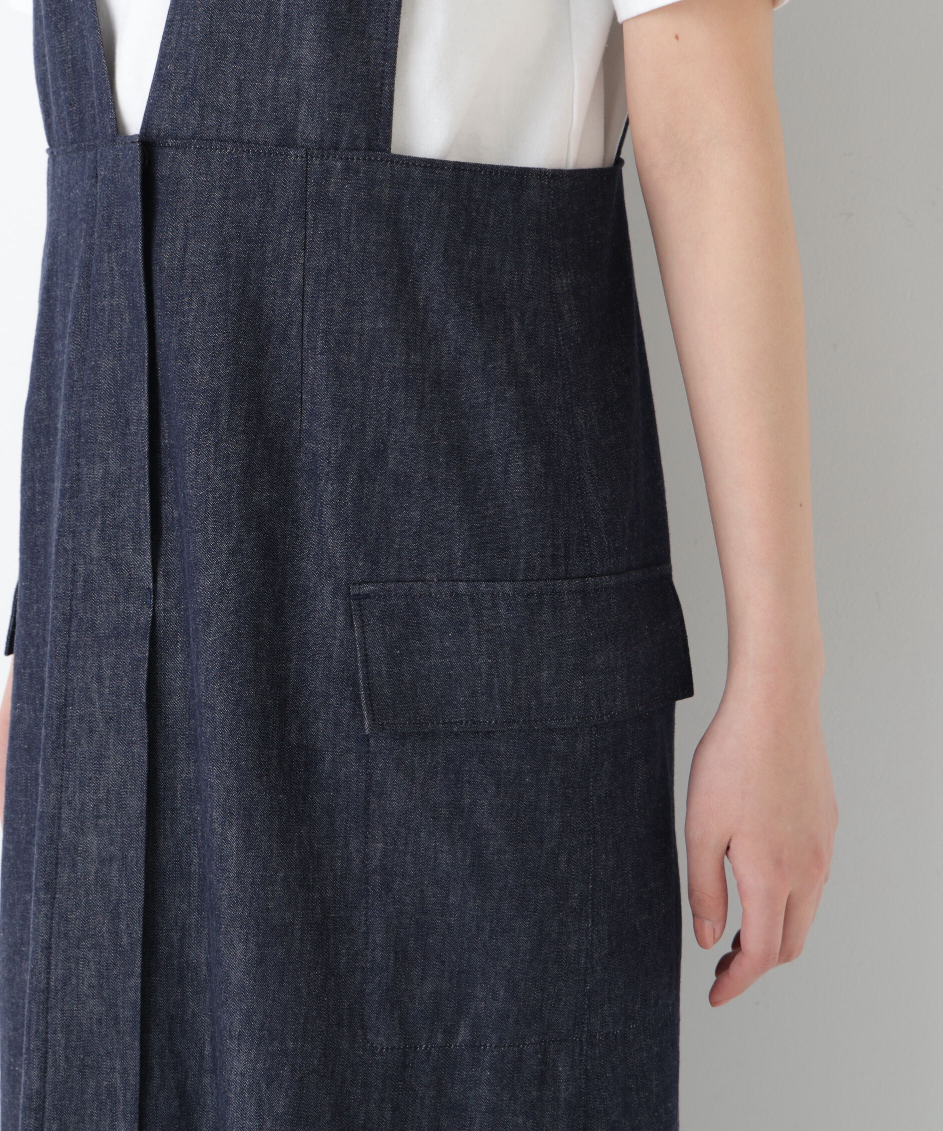  「◆ライトオンスデニムジャンスカ」|ワンピース|