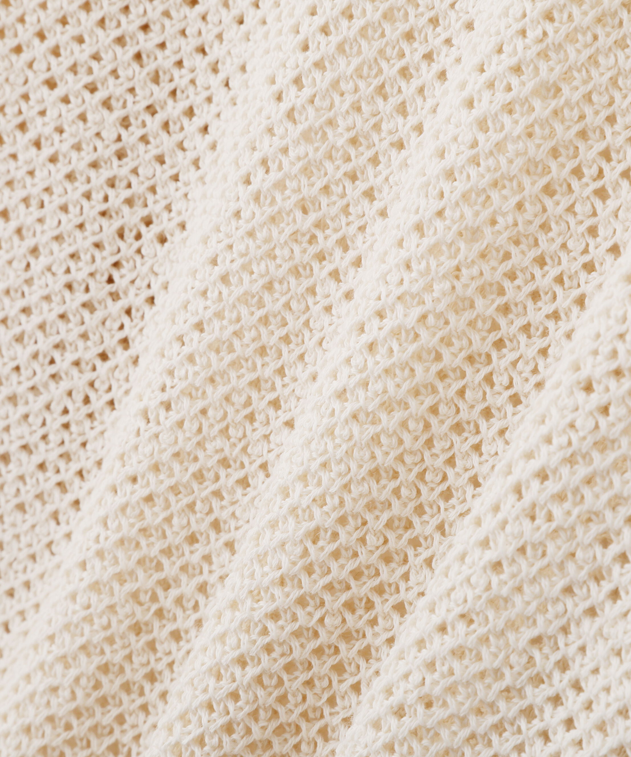  「◆メッシュ柄ニットジレ」|ニット・セーター|