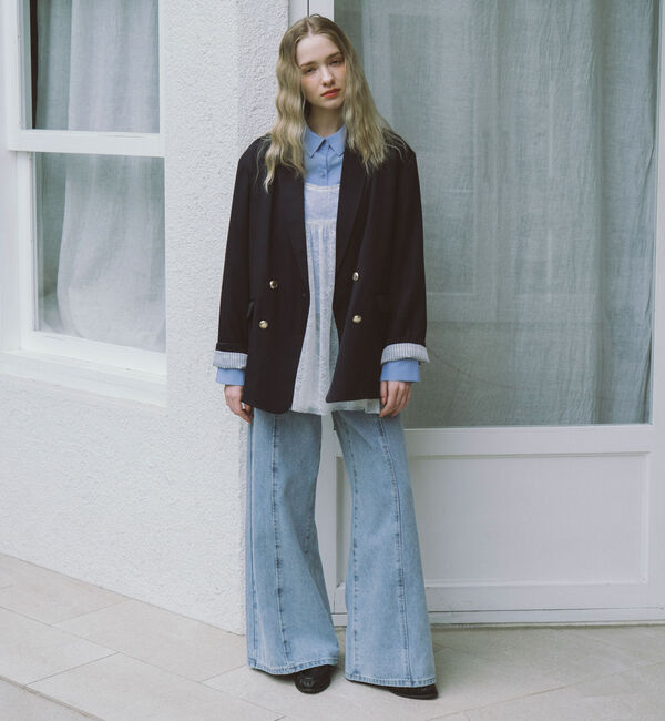 archives「金釦オーバーショルダーテーラードジャケット」|テーラードジャケット|