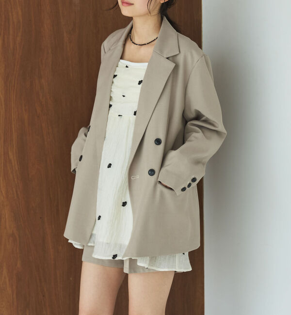 archives「花柄刺繍ミニキャミワンピース」|ワンピース|