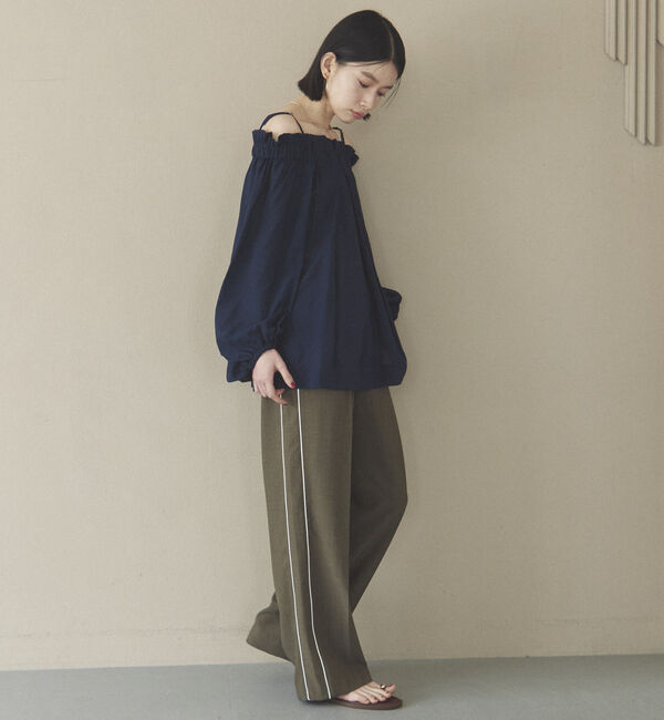 Doux archives「オフショルフリルブラウス」|シャツ・ブラウス|