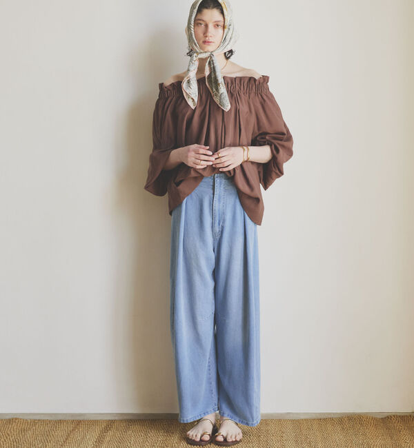 Doux archives「オフショルフリルブラウス」|シャツ・ブラウス|