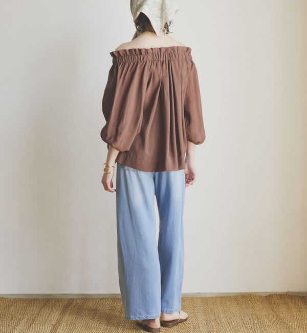 Doux archives「オフショルフリルブラウス」|シャツ・ブラウス|