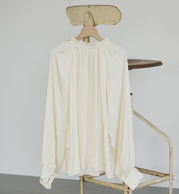 Doux archives「２ＷＡＹスタンドフリルブラウス」|シャツ・ブラウス|