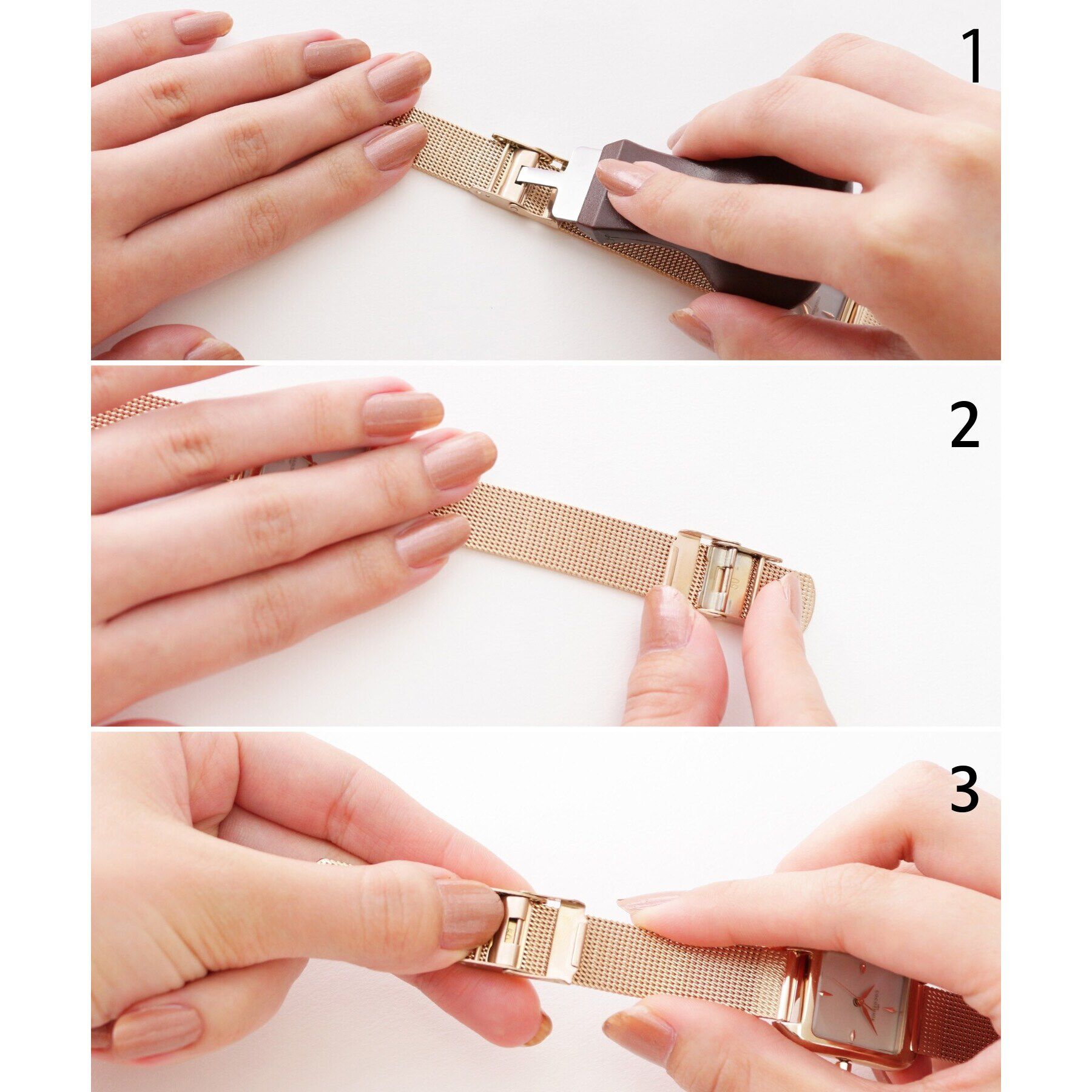 COCOSHNIK「RG シチズンL別注モデル スクエア チェンジャブルウォッチ（ブラック）」|腕時計|