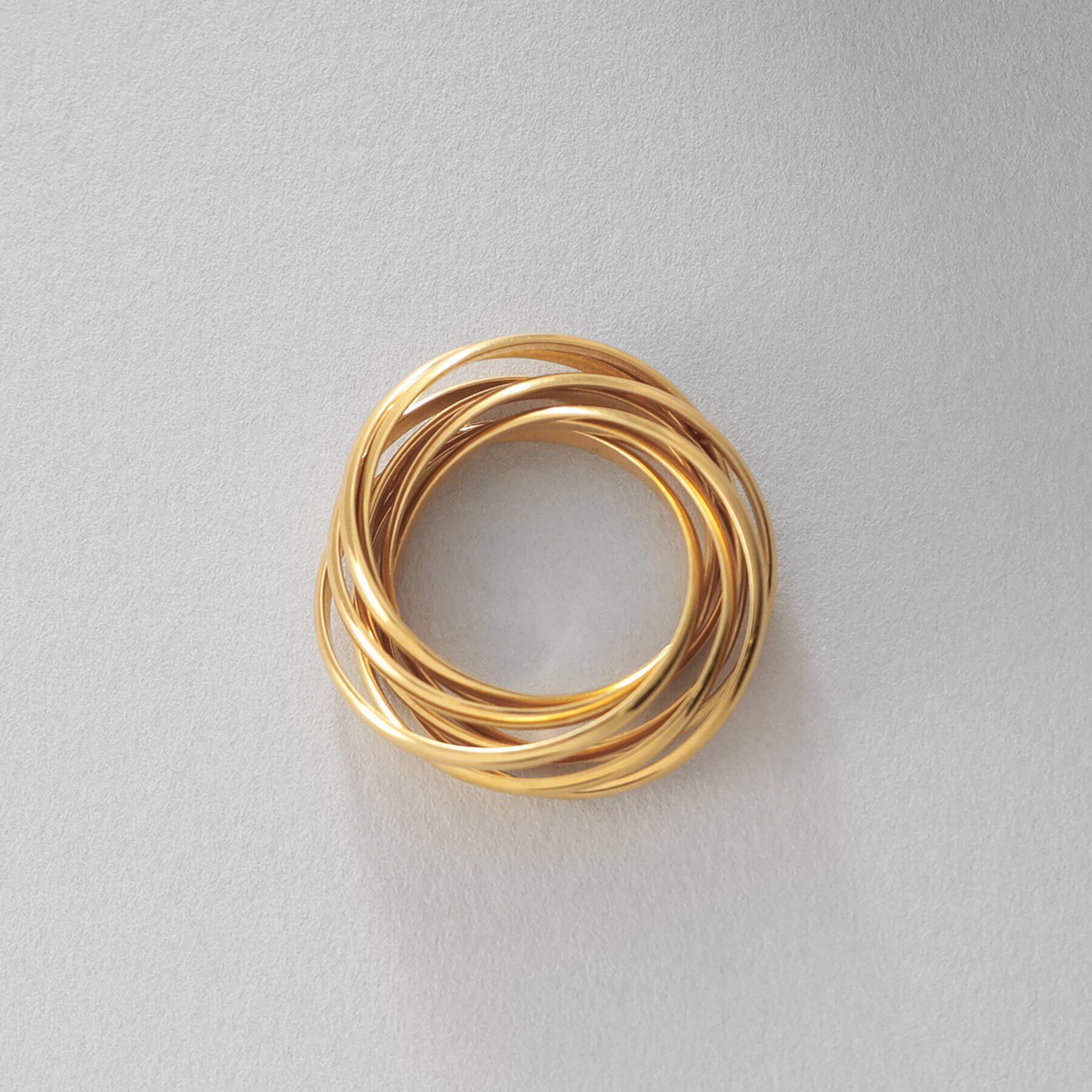 COCOSHNIK ONKITSCH「シルバー バンドリング 8レイヤーズ GP」|リング|