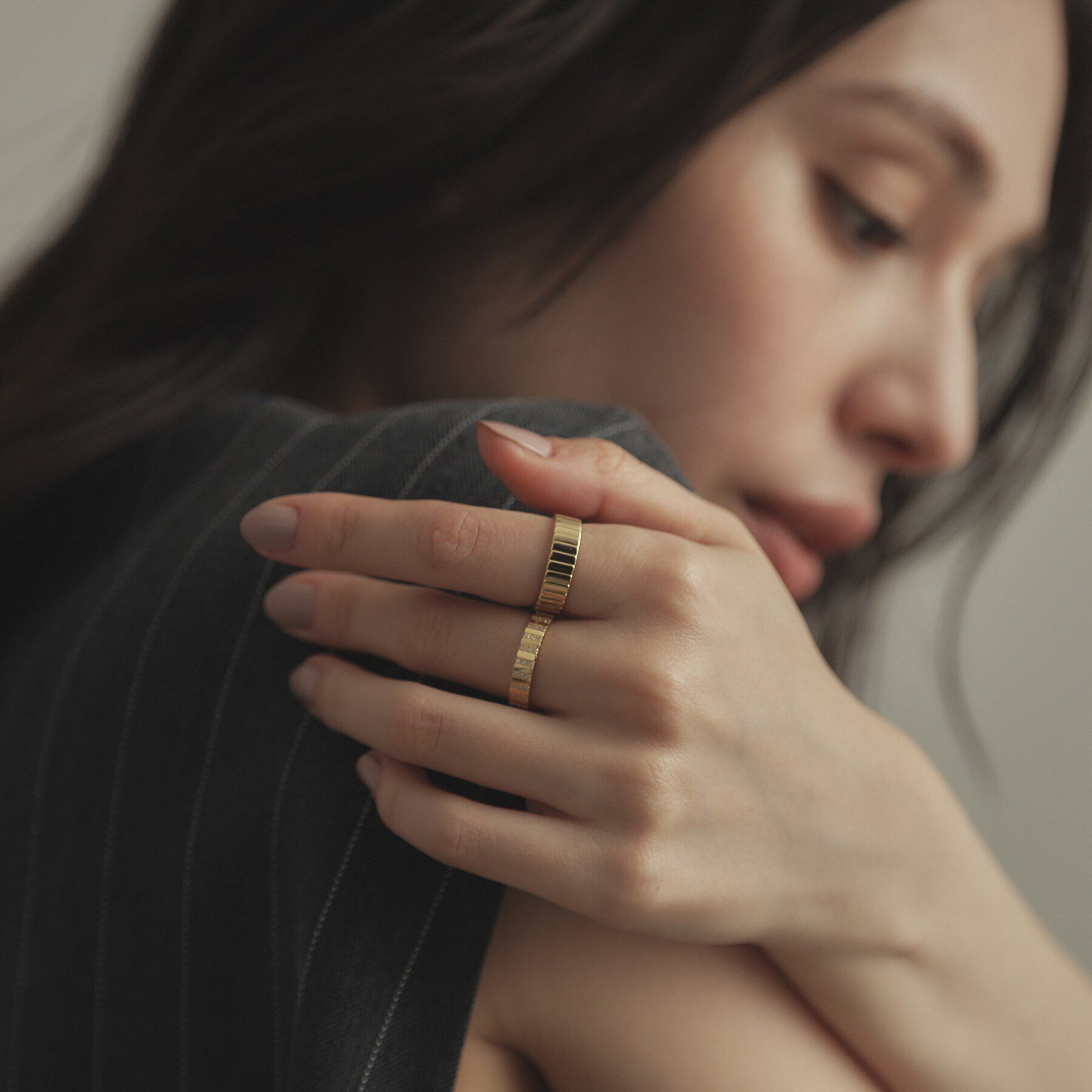 COCOSHNIK「K18ガドルーン リング」|リング|