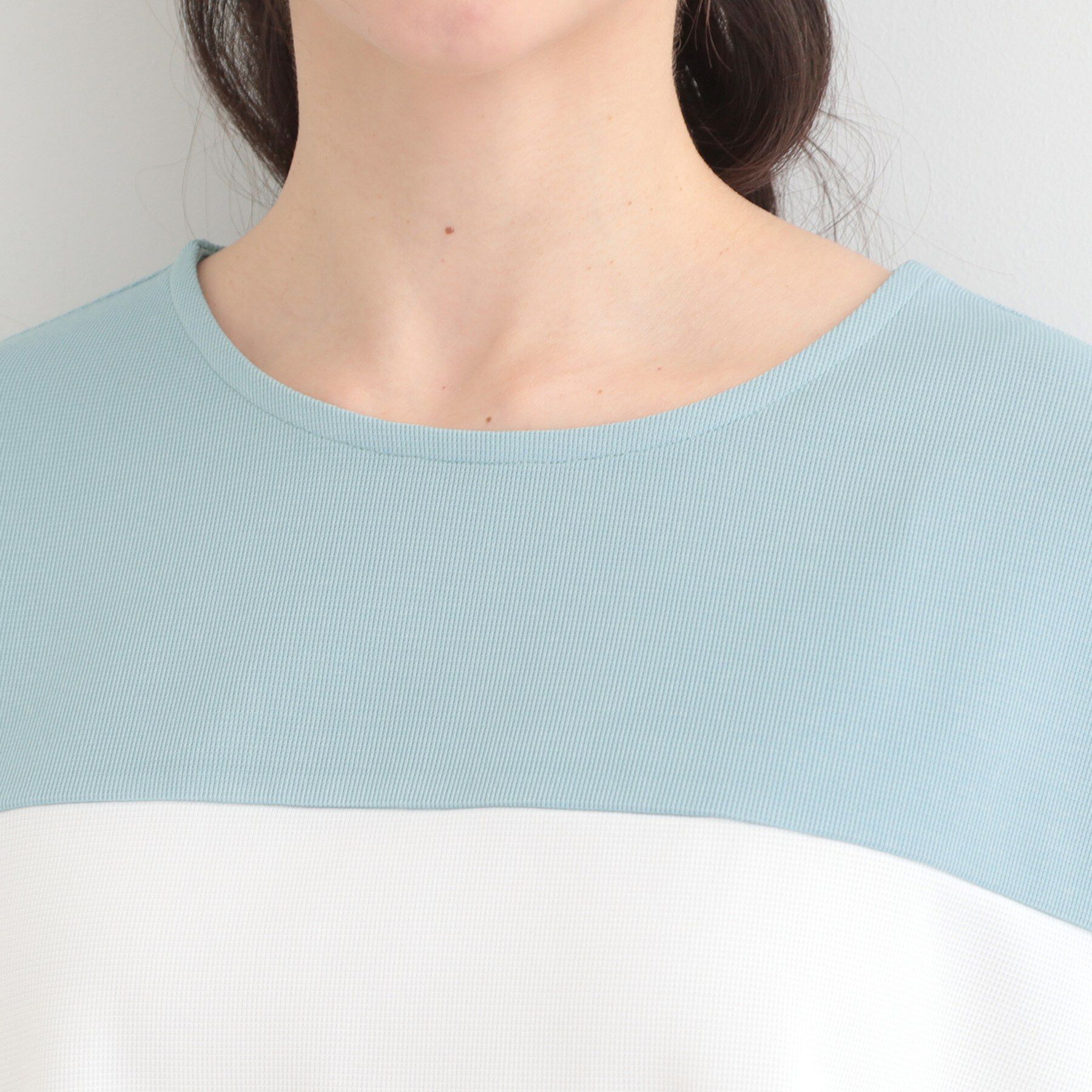 SHOO･LA･RUE「3段切り替え配色トップス」|Tシャツ・カットソー|