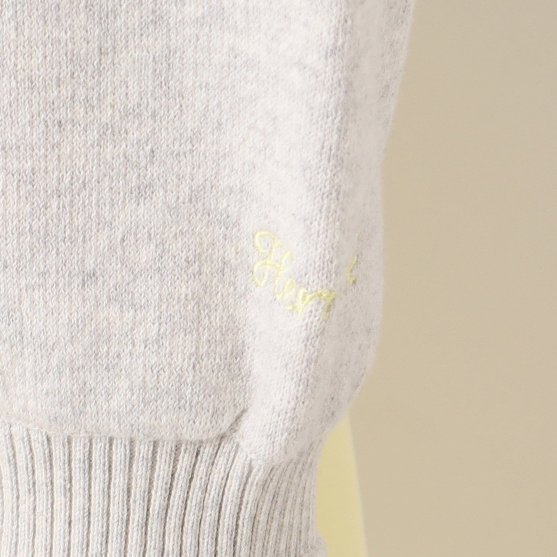 Dessin「【洗える】ロゴ刺繍ジャカードニット（XS～L）」|ニット・セーター|