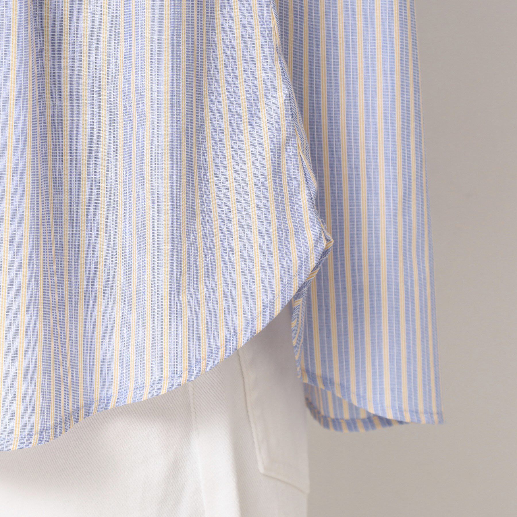 Dessin「【洗える・4サイズ展開】フロントスリット五分袖ブラウス（XS～L）」|シャツ・ブラウス|