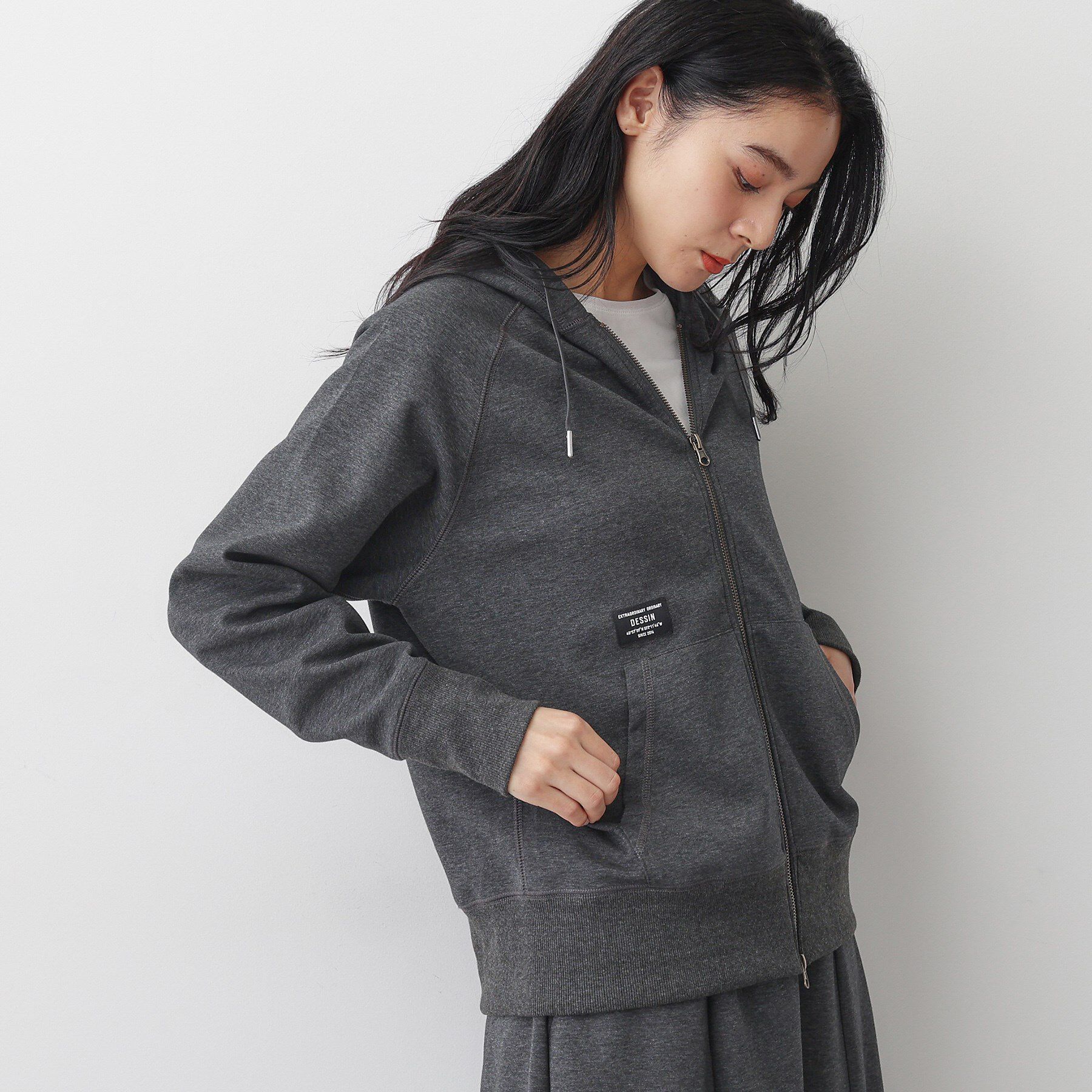 Dessin「コットンボンディングパーカー」|パーカー|