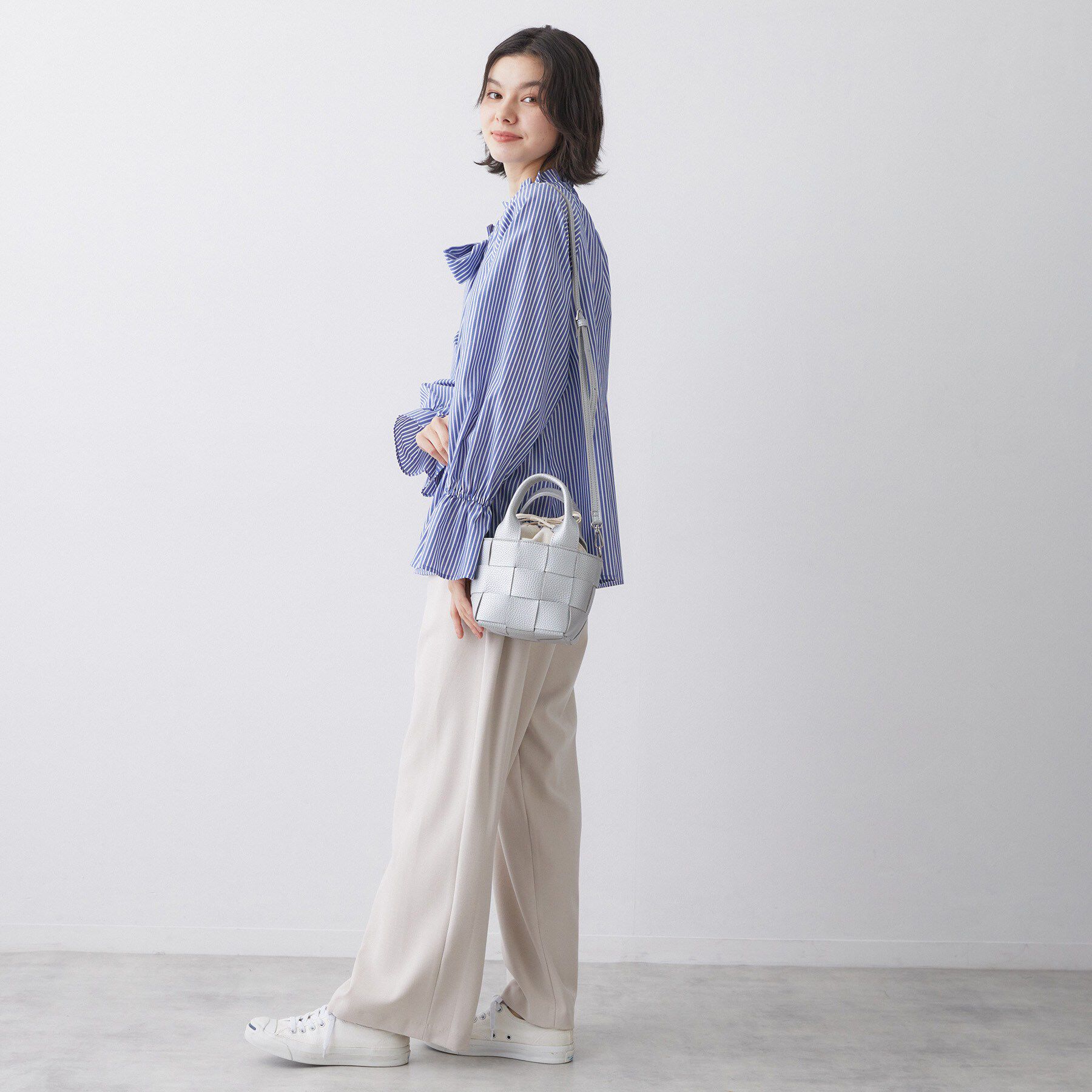 Dessin「【2WAY/軽量】メッシュシリーズミニトートバッグ」|トートバッグ|