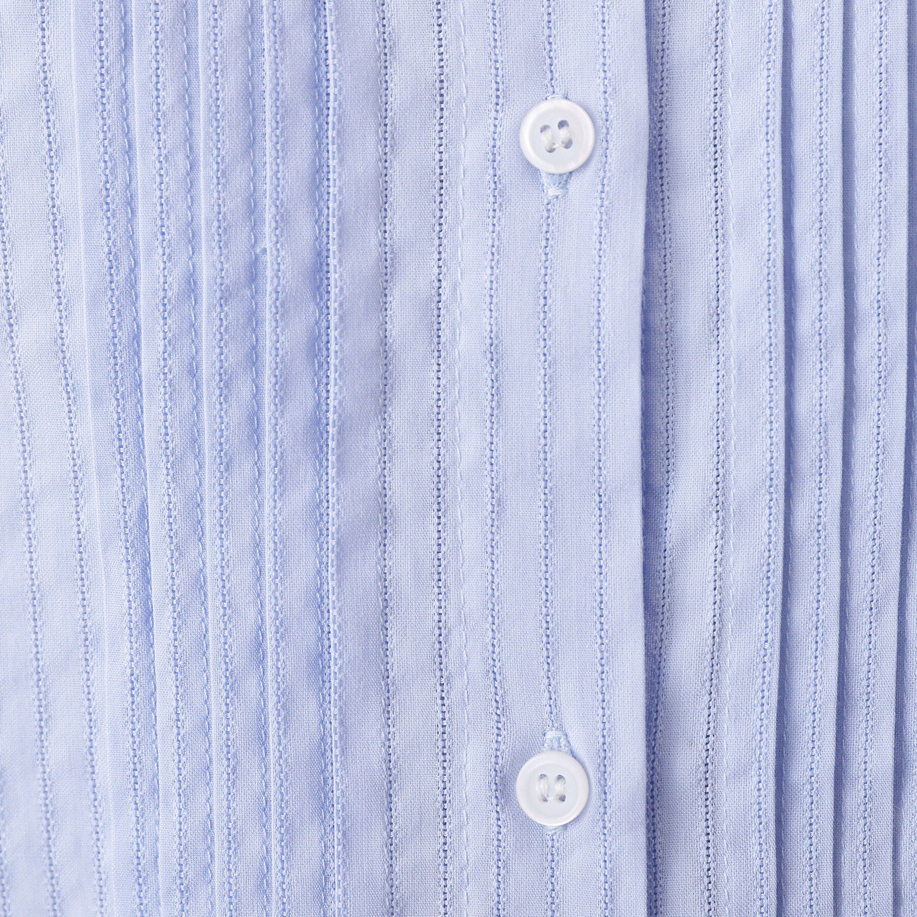 Dessin「【洗える】フリルネックタックブラウス」|シャツ・ブラウス|