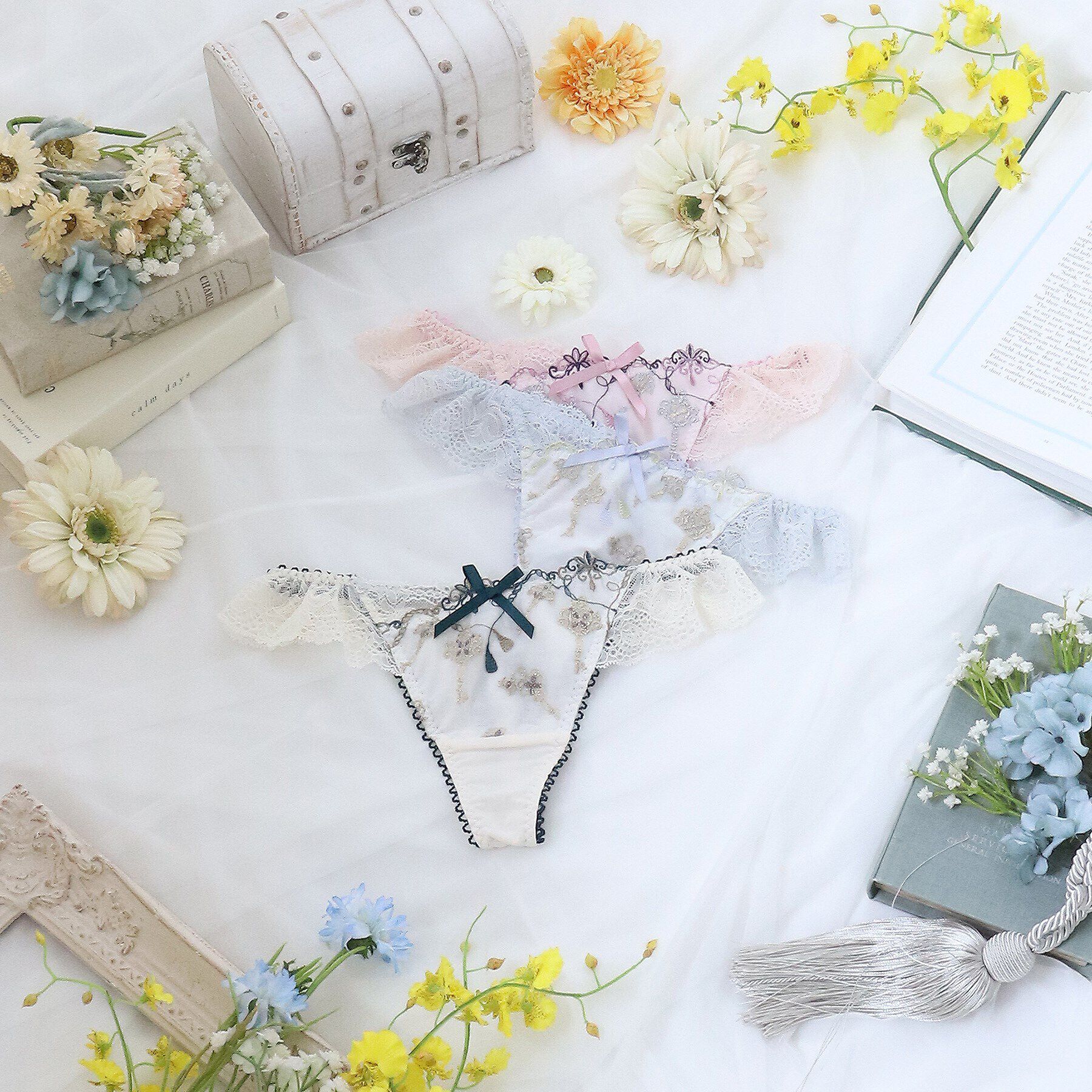 Risa Magli「マロウ Tバックショーツ」|インナー|