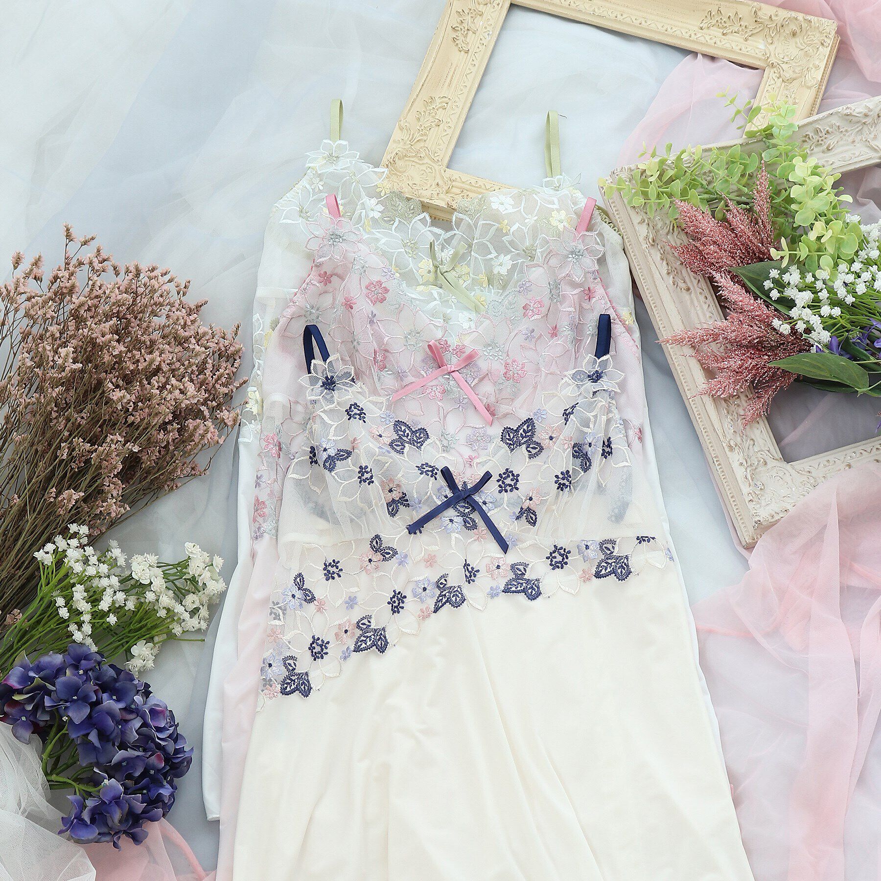 Risa Magli「カモミーユ スリップ」|キャミソール|