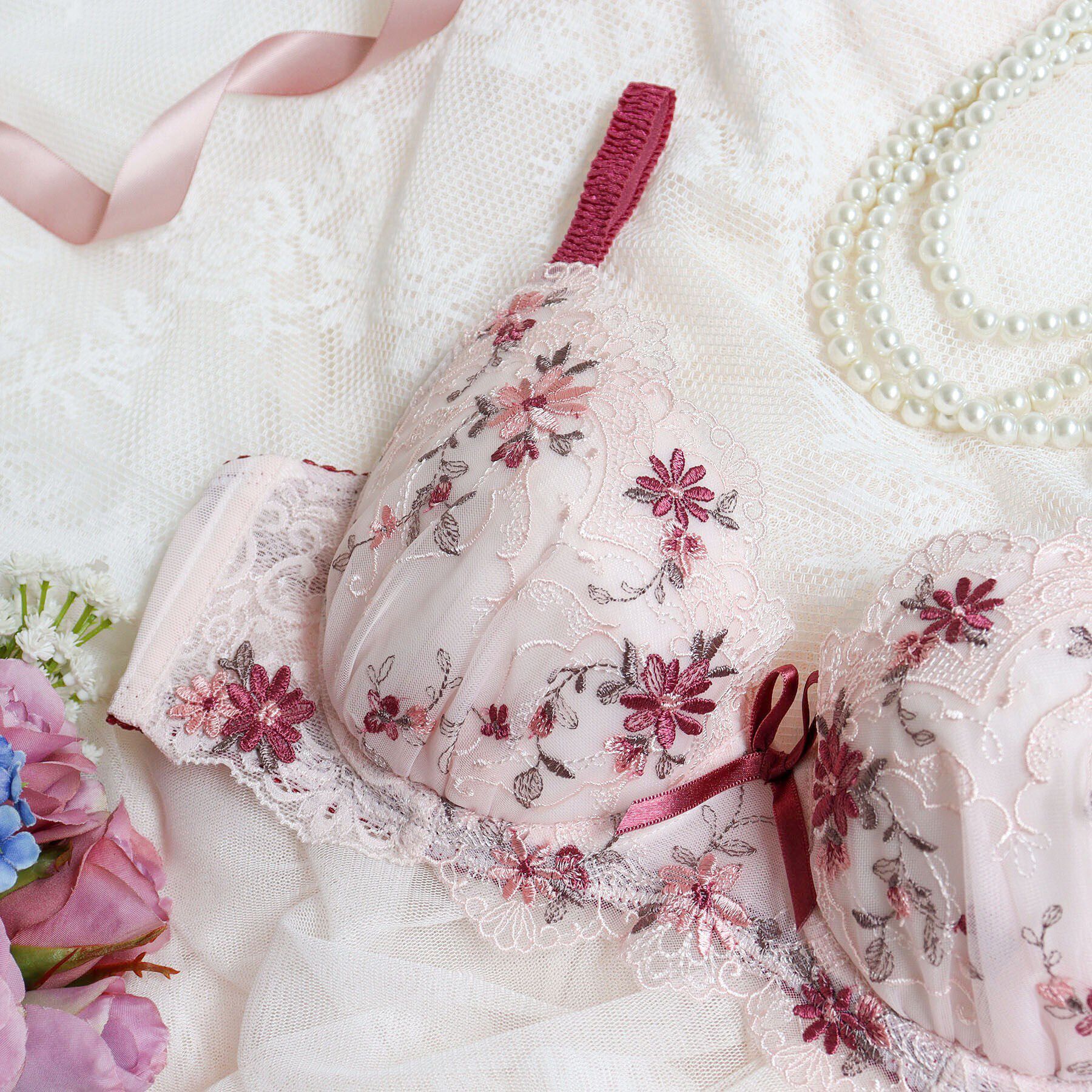 Risa Magli「フィオナ ブラジャー（B-D）＜サイドシェイプ＞」|インナー|