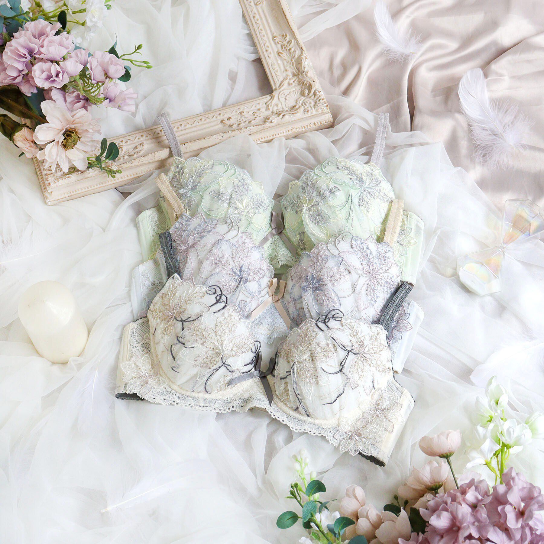 Risa Magli「ジェシカ ブラジャー（B-D）＜スウィートリッチ＞」|インナー|