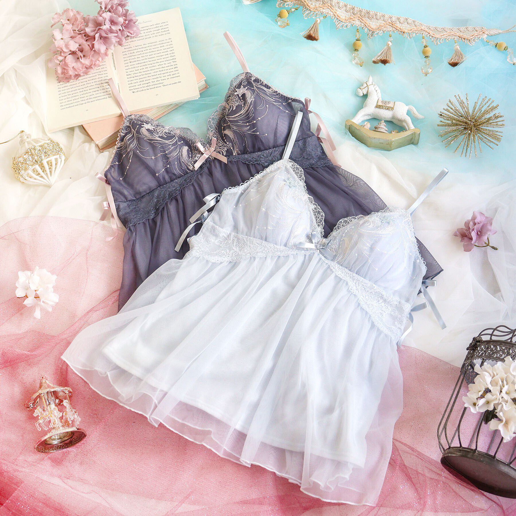 Risa Magli「ブラム カップ付きキャミソール」|キャミソール|