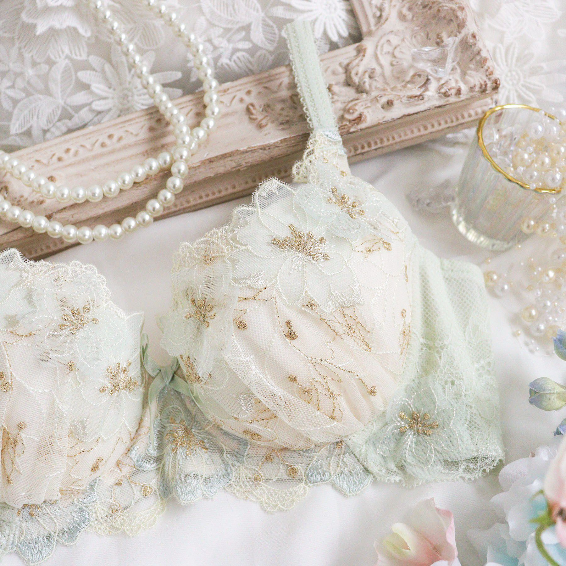 Risa Magli「リカルダ ブラジャー (D-F) ＜D Make Type＞」|インナー|