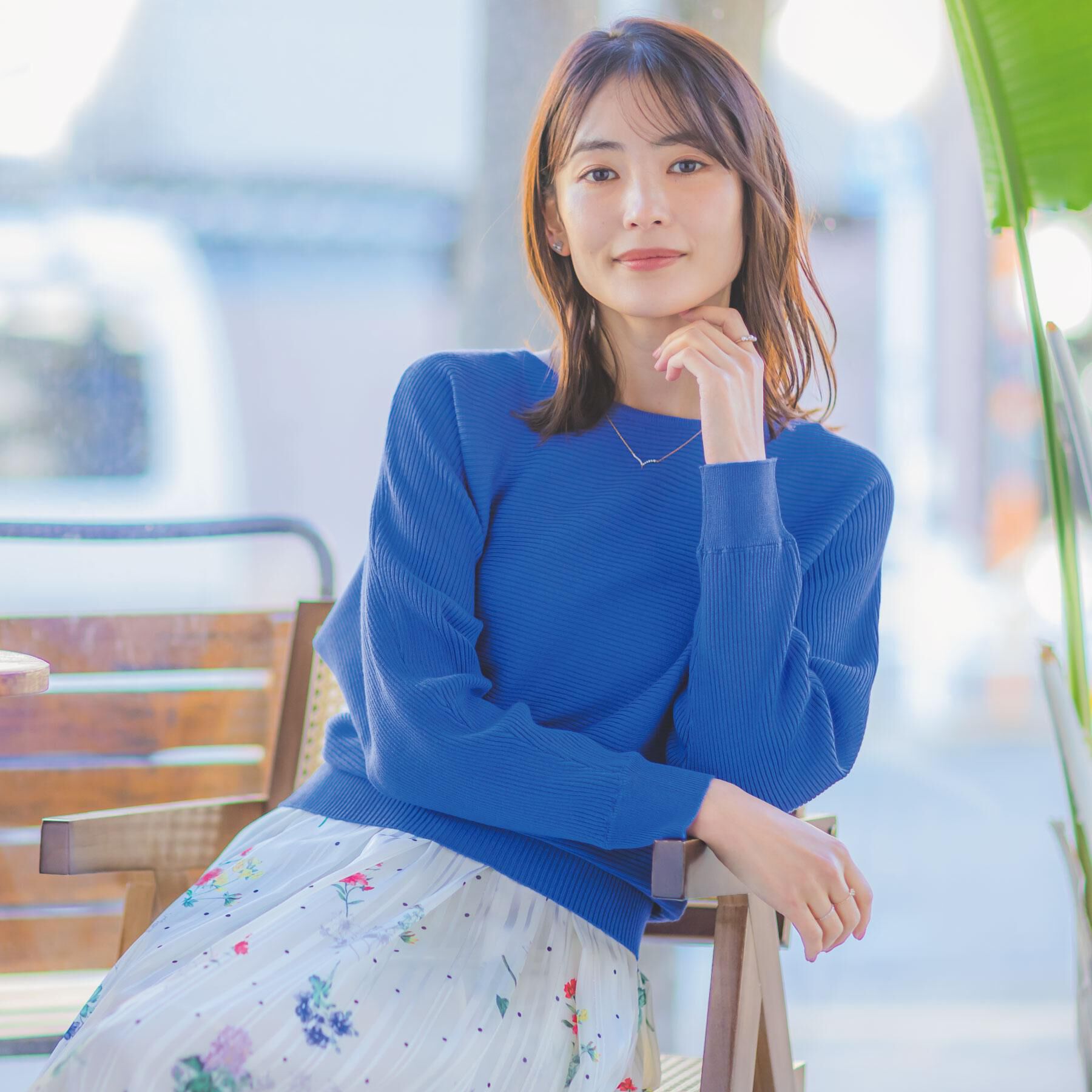 ITS&rsquo;DEMO「【洗濯機OK】花粉防止リブドルマンニット」|ニット・セーター|