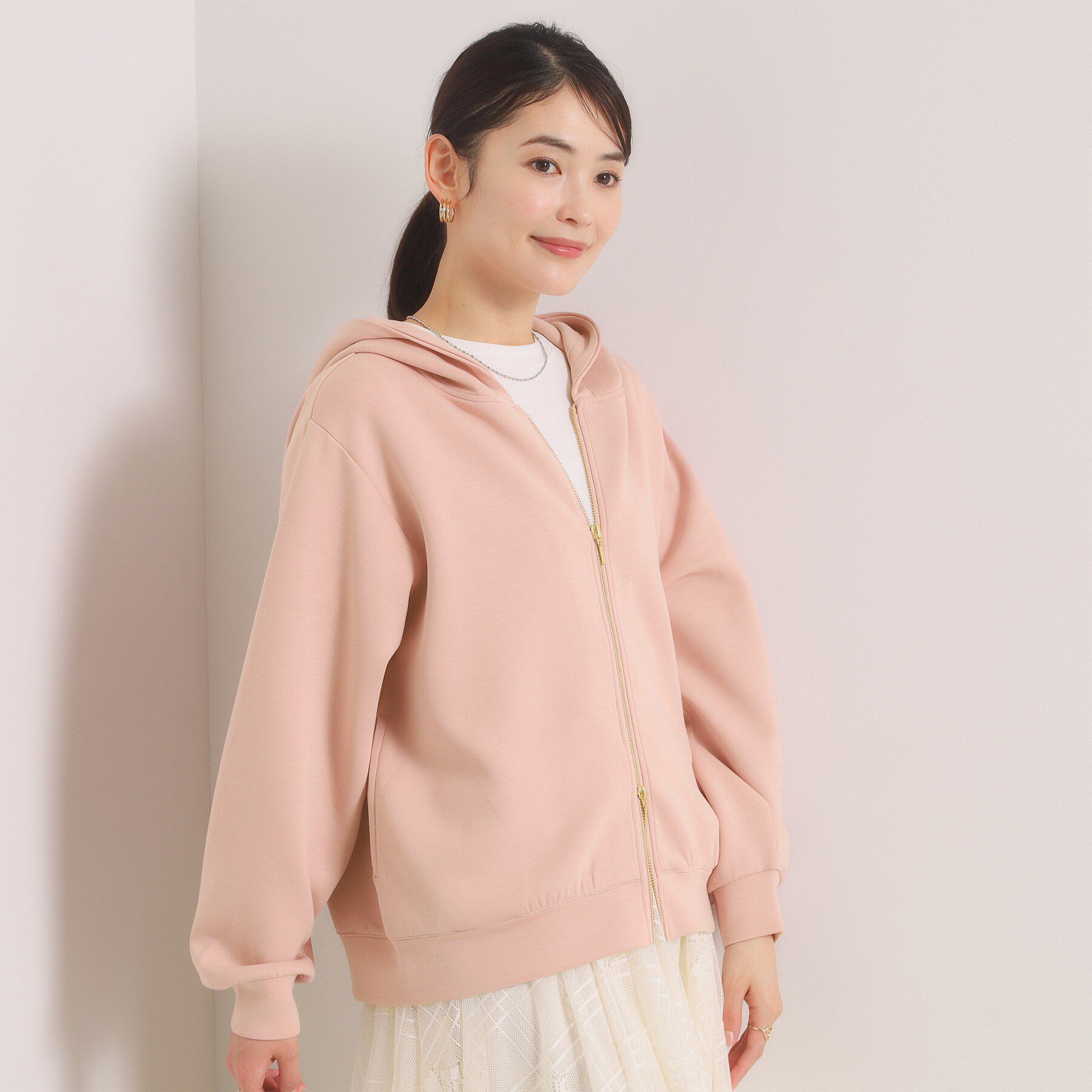 ITS&rsquo;DEMO「【花粉防止／洗濯機OK】ダンボールパーカー」|パーカー|