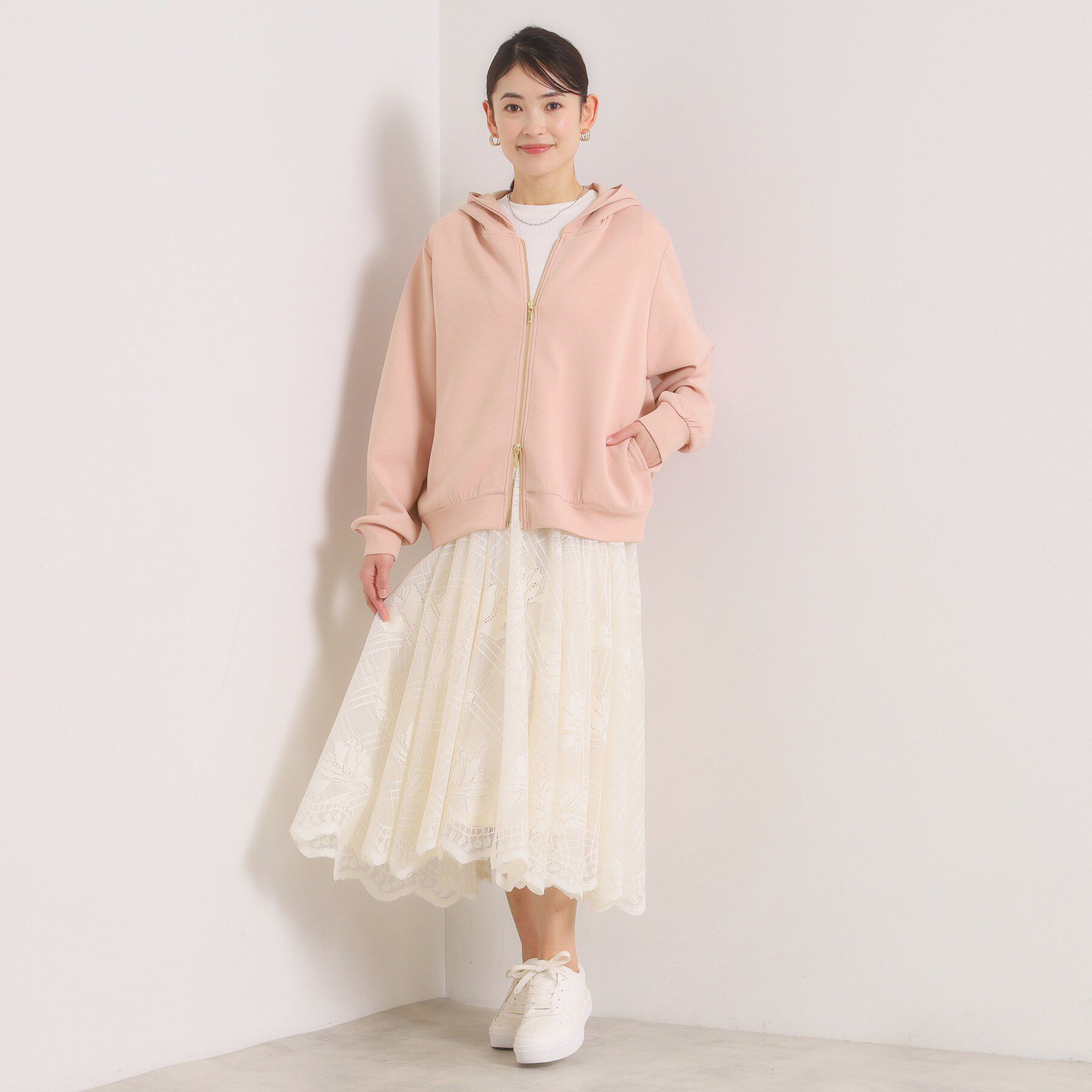 ITS&rsquo;DEMO「【花粉防止／洗濯機OK】ダンボールパーカー」|パーカー|