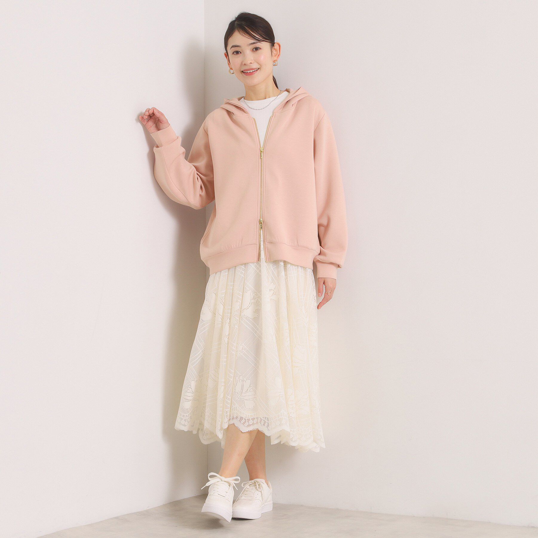 ITS&rsquo;DEMO「【花粉防止／洗濯機OK】ダンボールパーカー」|パーカー|