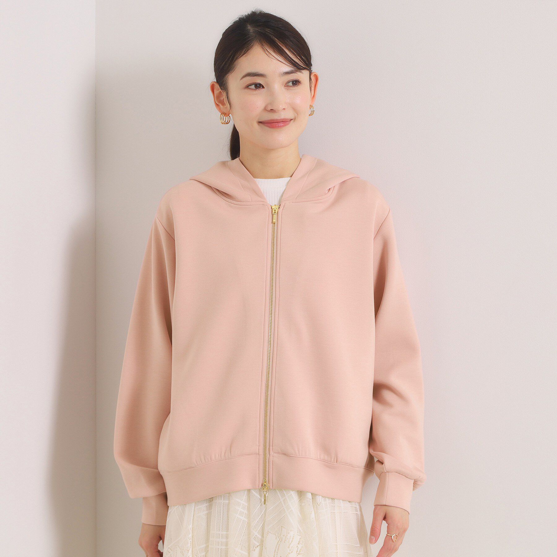 ITS&rsquo;DEMO「【花粉防止／洗濯機OK】ダンボールパーカー」|パーカー|