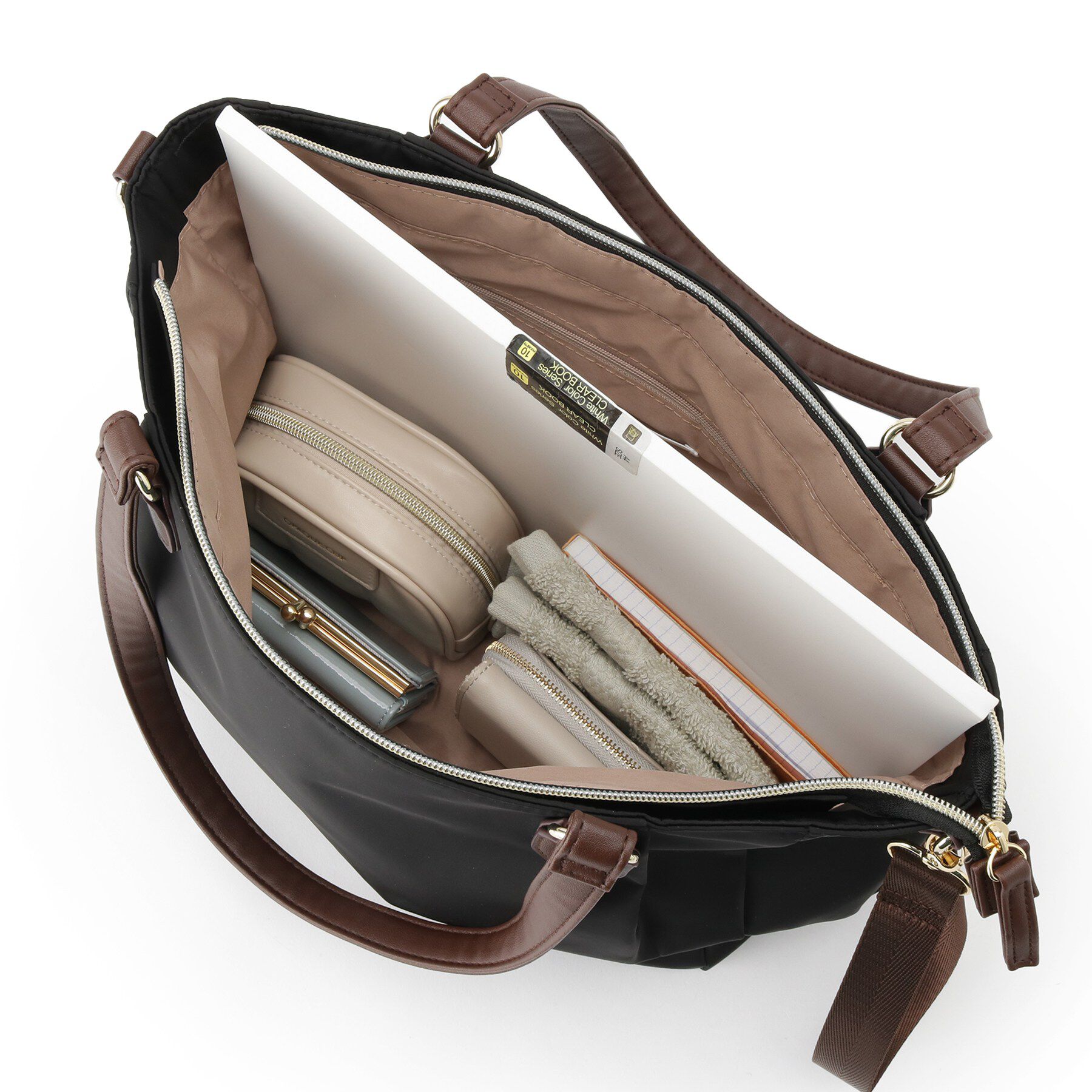 ITS&rsquo;DEMO「【2way／6ポケット】コンビA4トート」|トートバッグ|