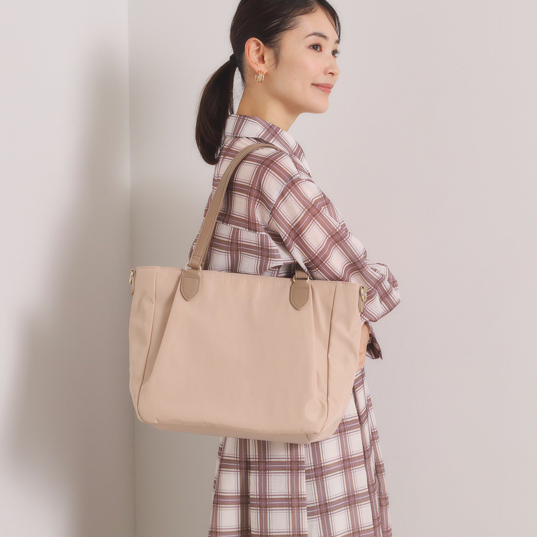 ITS&rsquo;DEMO「【2way／6ポケット】コンビA4トート」|トートバッグ|