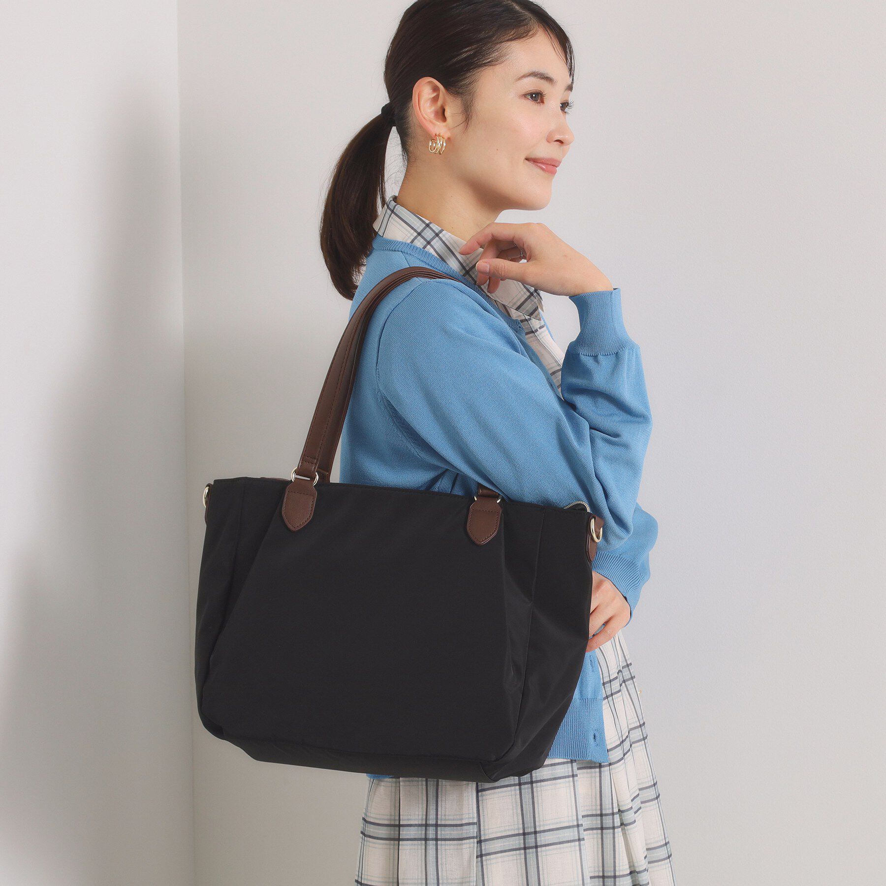 ITS&rsquo;DEMO「【2way／6ポケット】コンビA4トート」|トートバッグ|