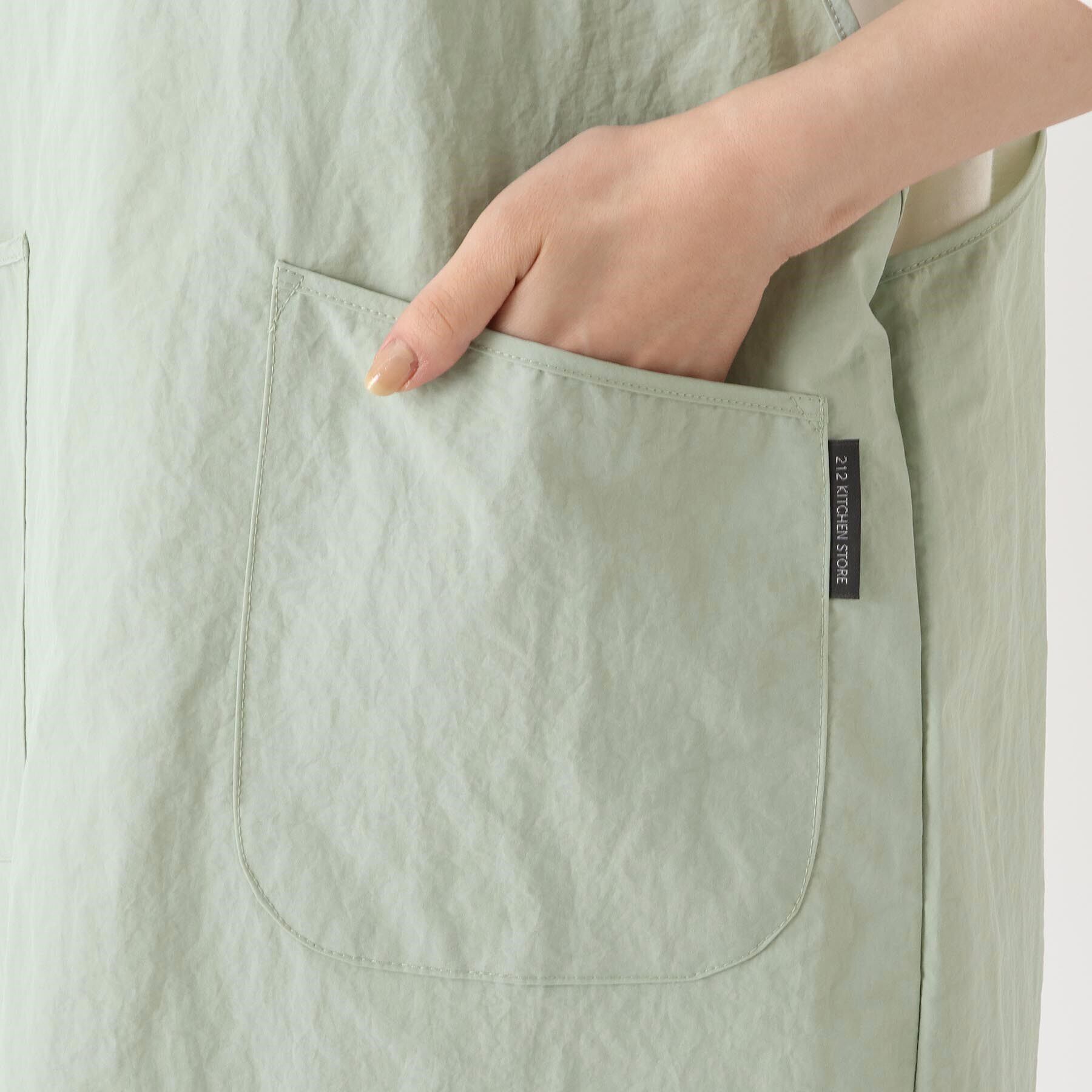 212 KITCHEN STORE「さらっとエプロン LGR」|食器・キッチングッズ|