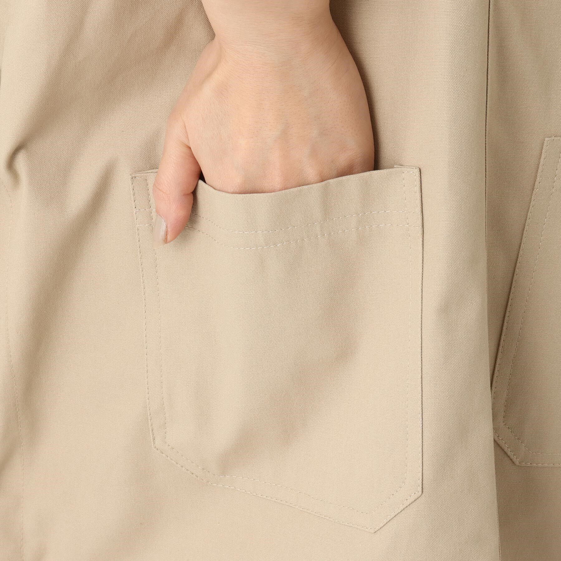 212 KITCHEN STORE「カバーオールロングエプロン グレージュ ＜FABORI ファボリ＞」|食器・キッチングッズ|