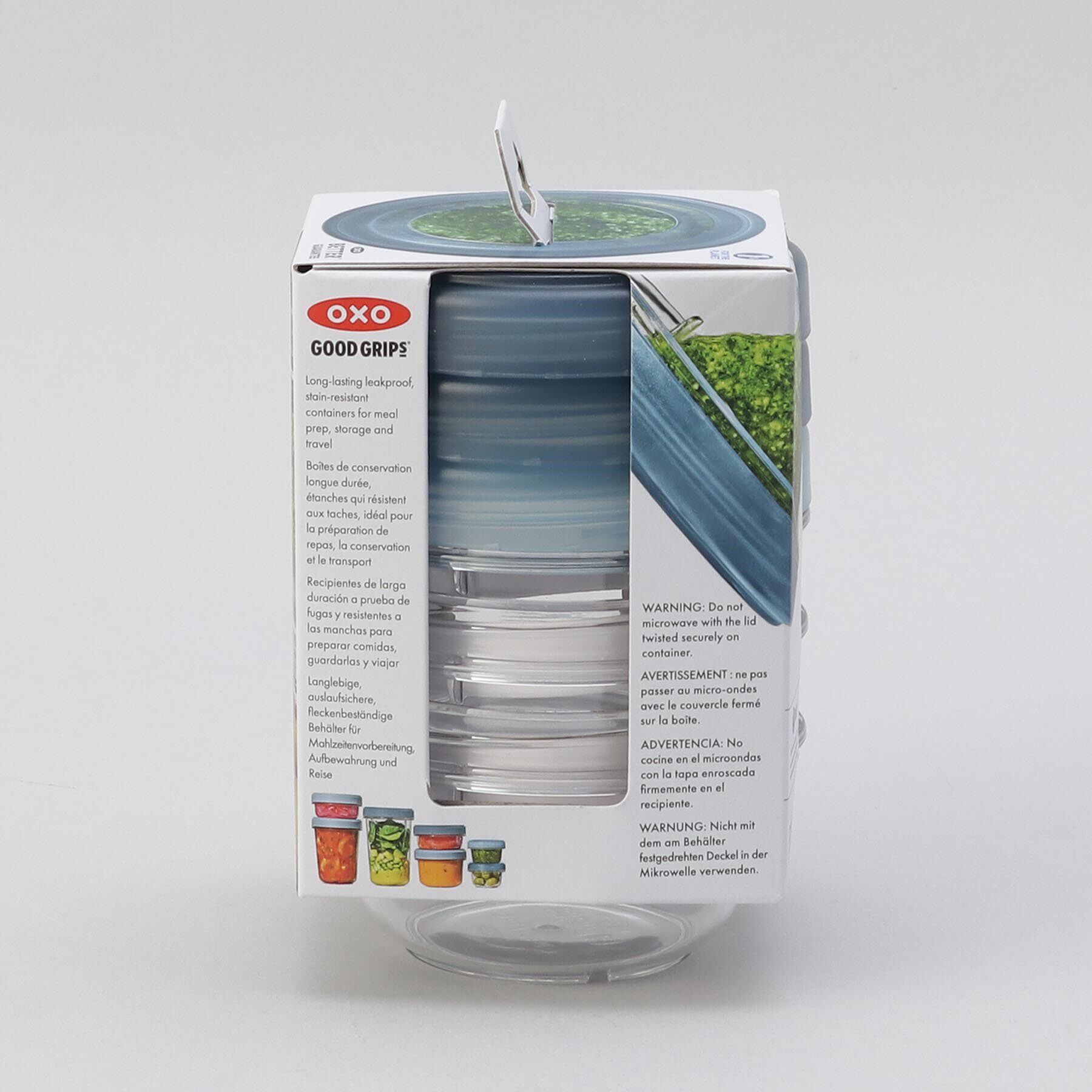 212 KITCHEN STORE「ツイスト＆スタックコンテナ 148ml 3ピースセット ＜OXO オクソー＞」|食器・キッチングッズ|