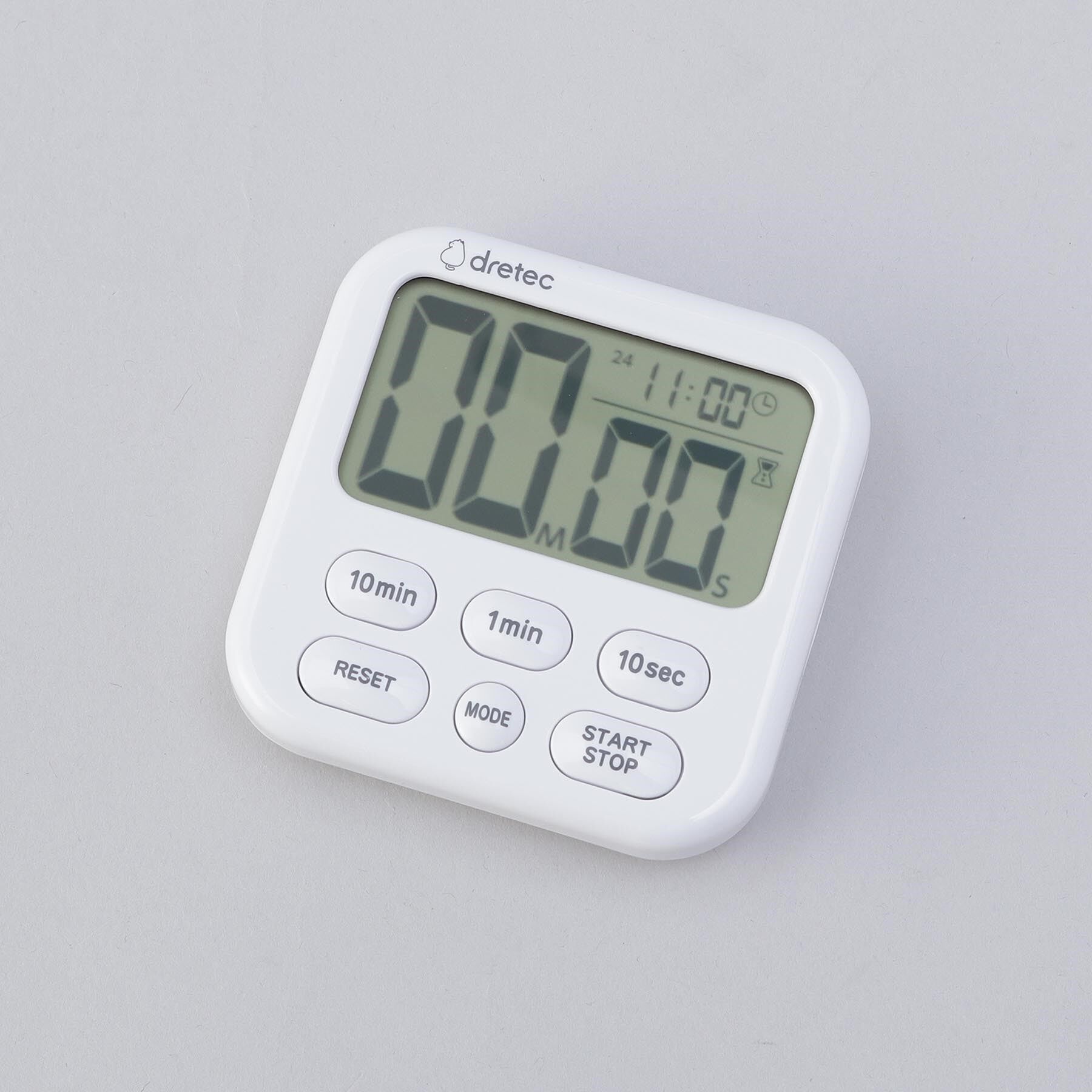 212 KITCHEN STORE「大画面タイマー シャボン6デュオ WH」|食器・キッチングッズ|