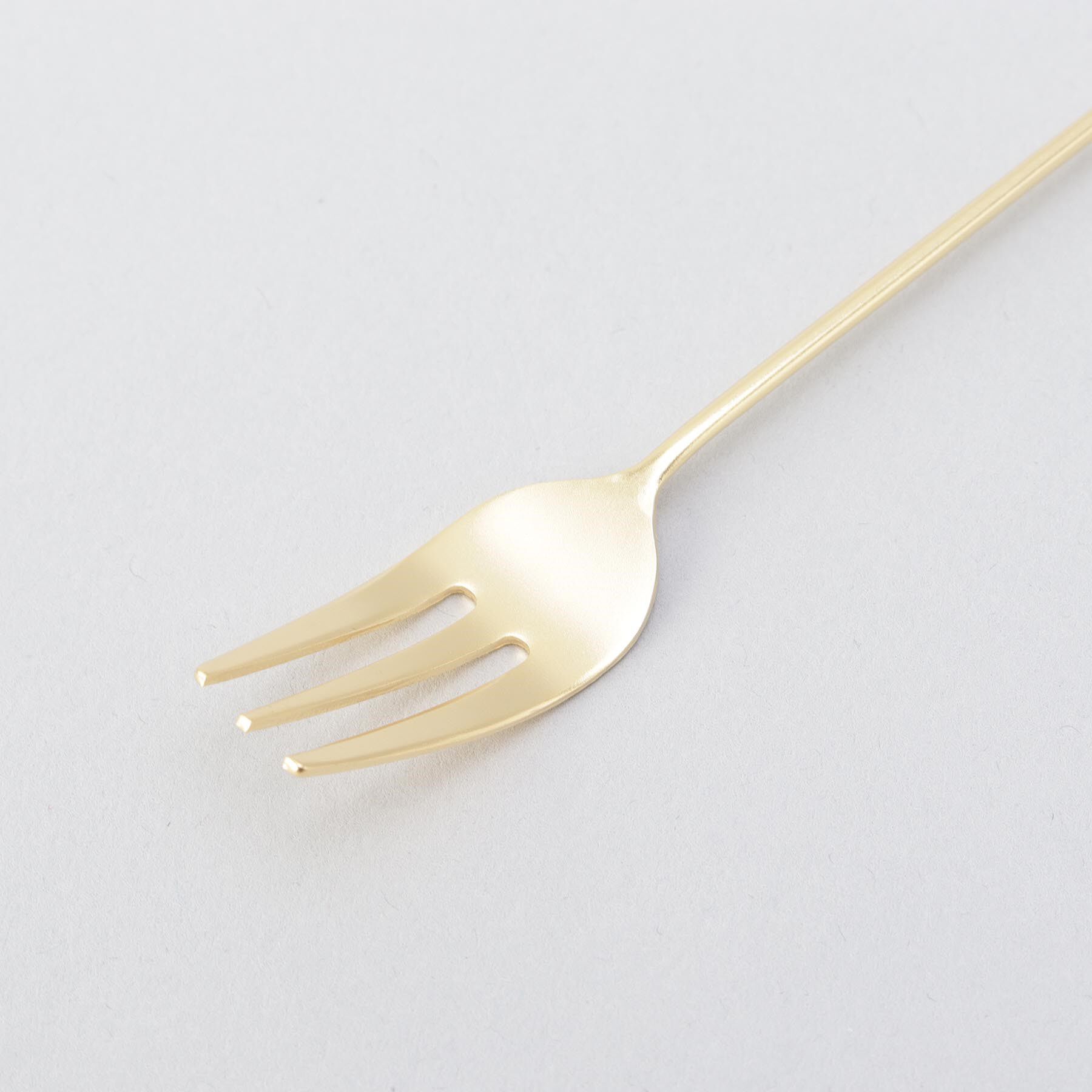 212 KITCHEN STORE「アクリルブロックネコマーブルフォークシロ」|食器・キッチングッズ|