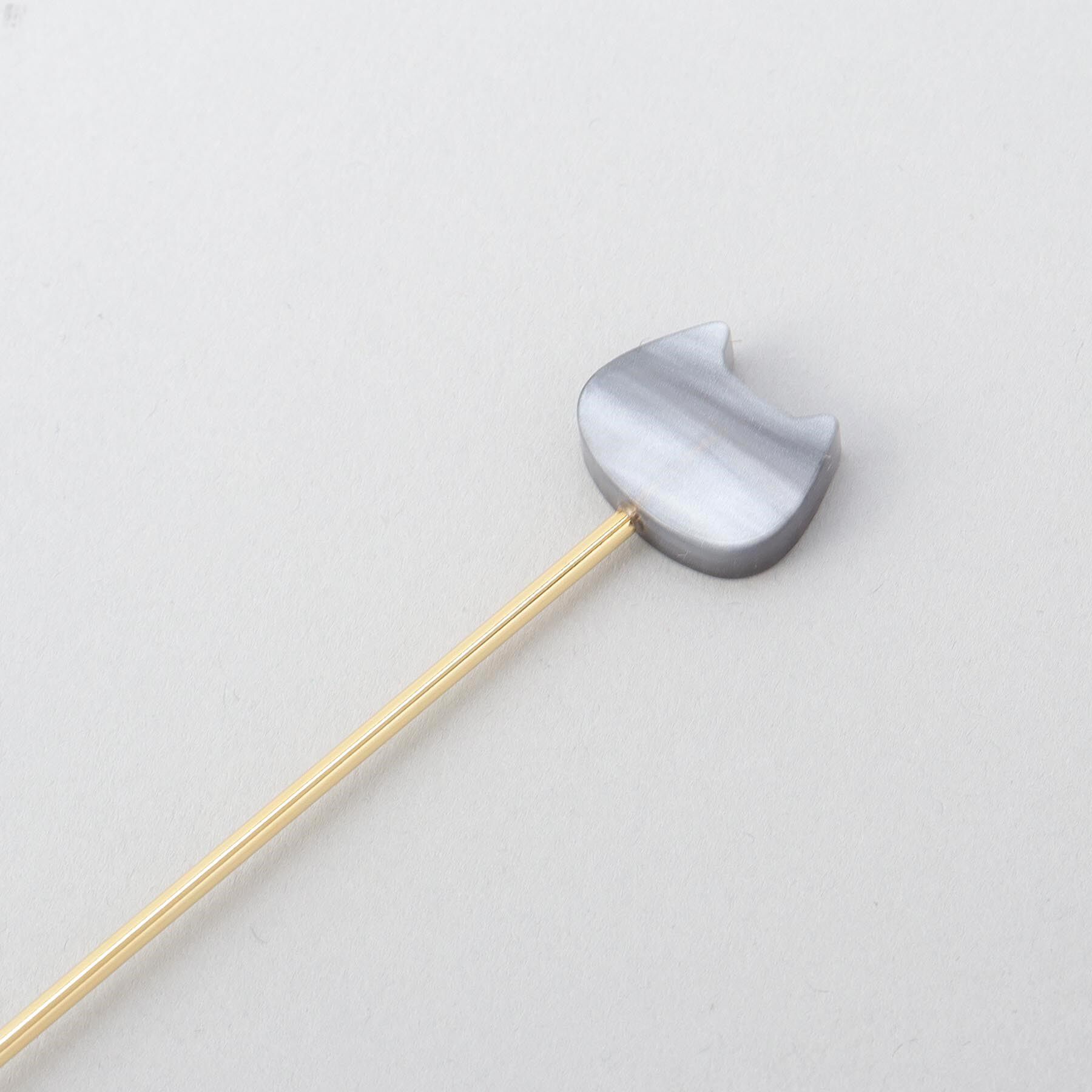 212 KITCHEN STORE「アクリルブロックネコマーブルマドラークロ」|食器・キッチングッズ|