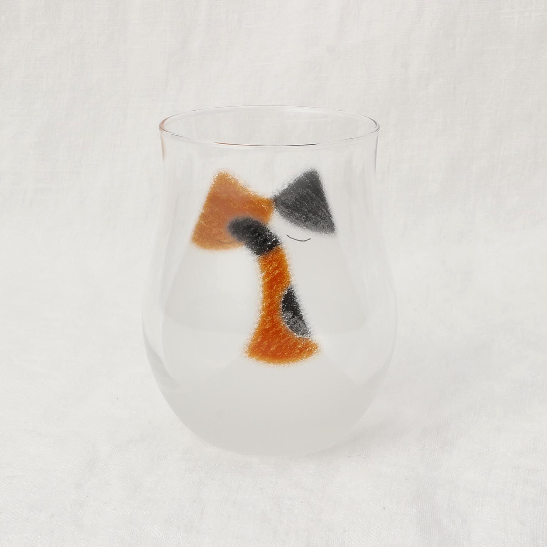 212 KITCHEN STORE「わたしの家族猫グラス ミケ」|グラス・マグカップ|