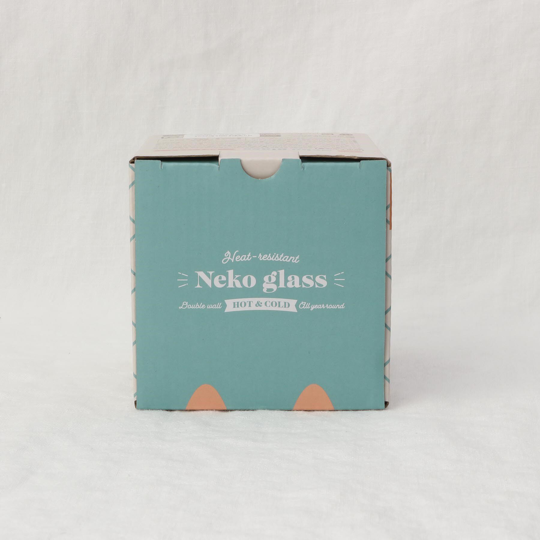 212 KITCHEN STORE「uca 耐熱ネコグラス シロ」|グラス・マグカップ|