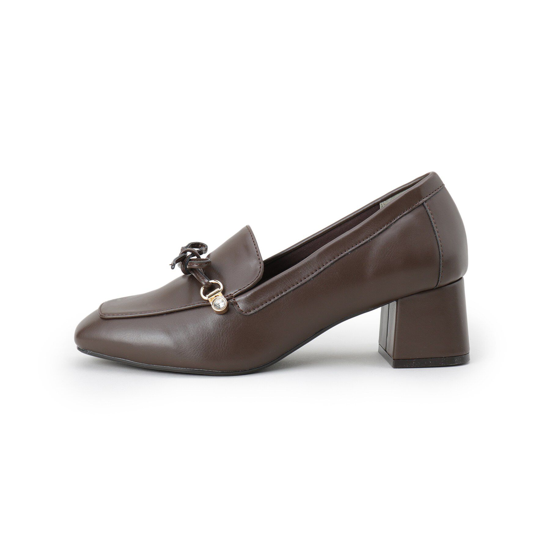 ESPERANZA「ビジュー付リボンローファー」|パンプス|