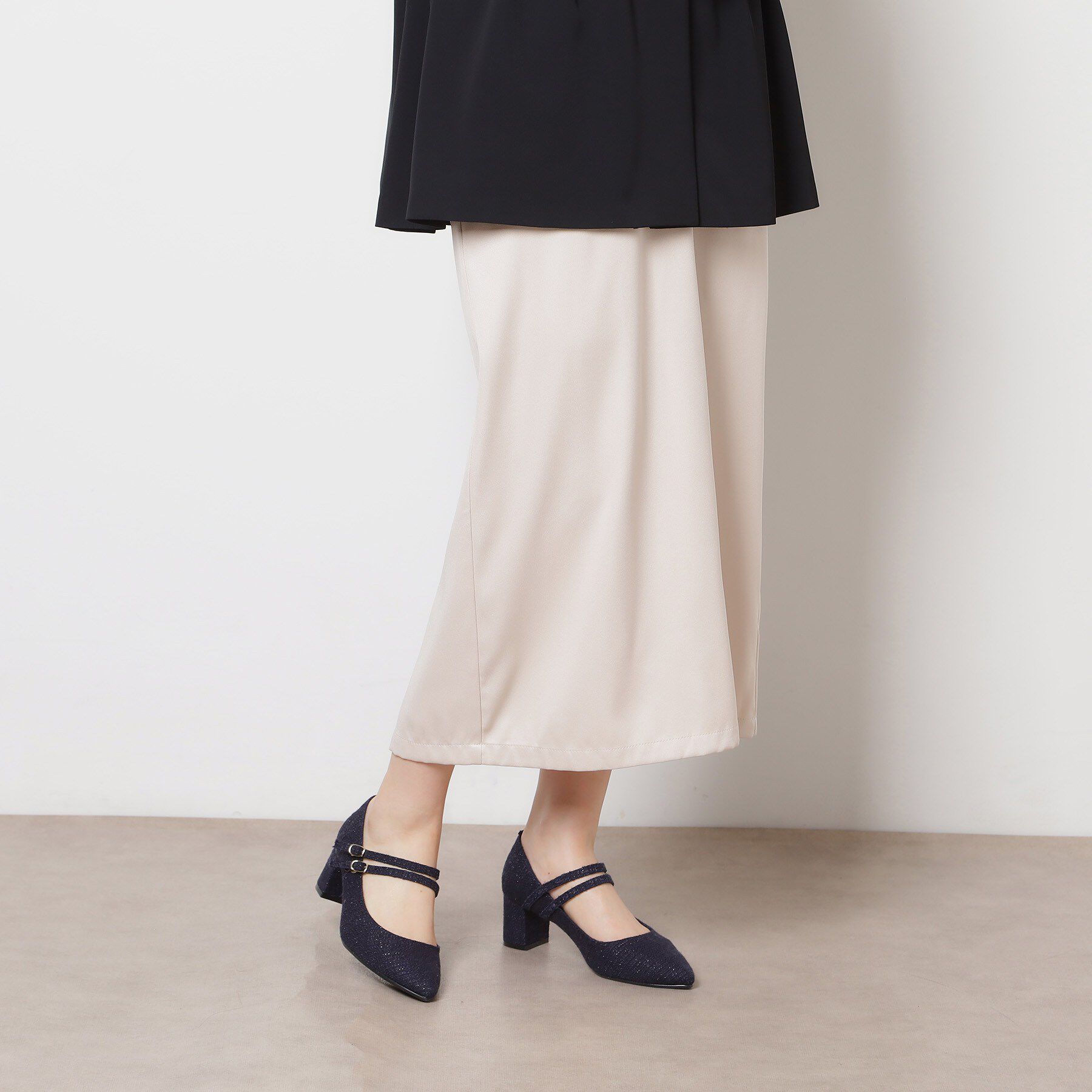 ESPERANZA「Wストラップパンプス」|パンプス|