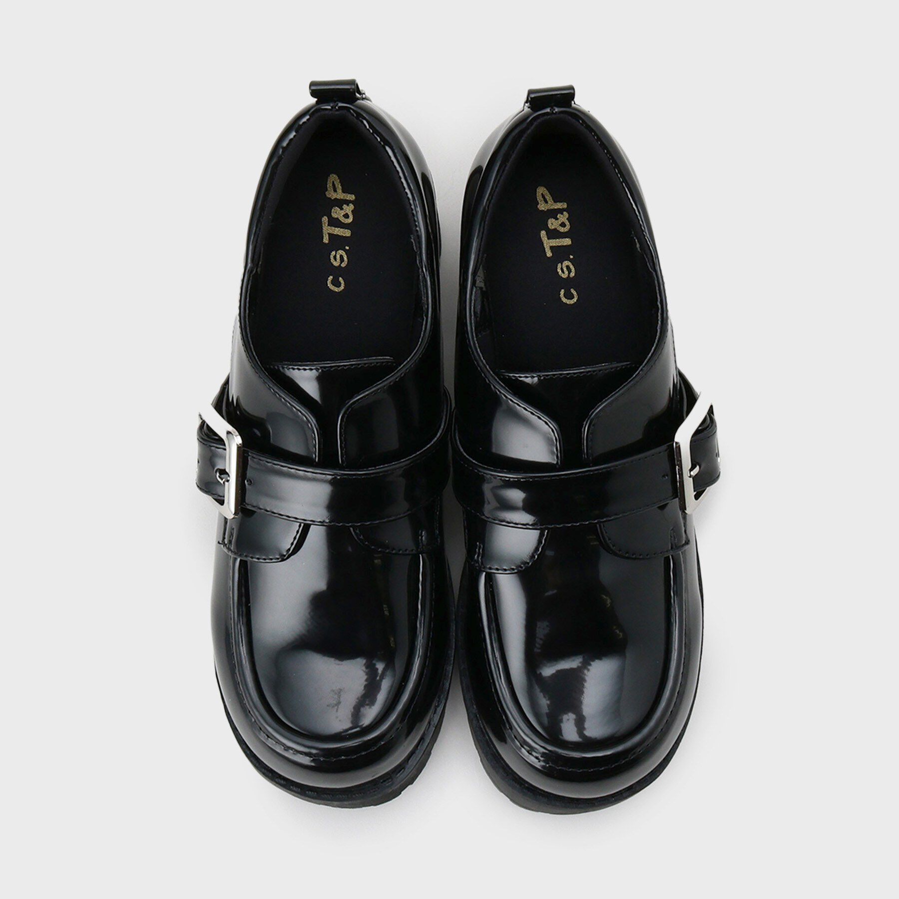 csT&P「ワンベルトバックルローファー」|パンプス|