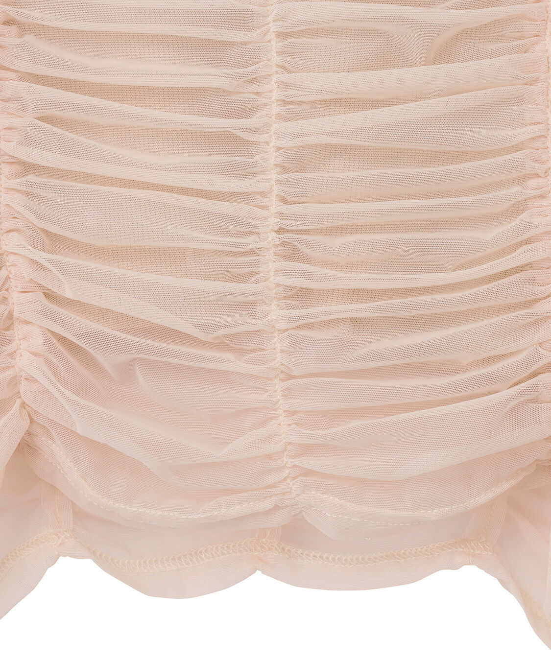 COCO DEAL「ギャザーチュールレイヤードトップス」|シャツ・ブラウス|