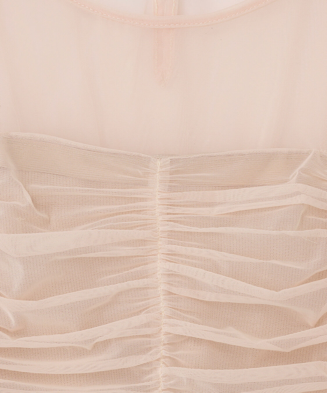 COCO DEAL「ギャザーチュールレイヤードトップス」|シャツ・ブラウス|