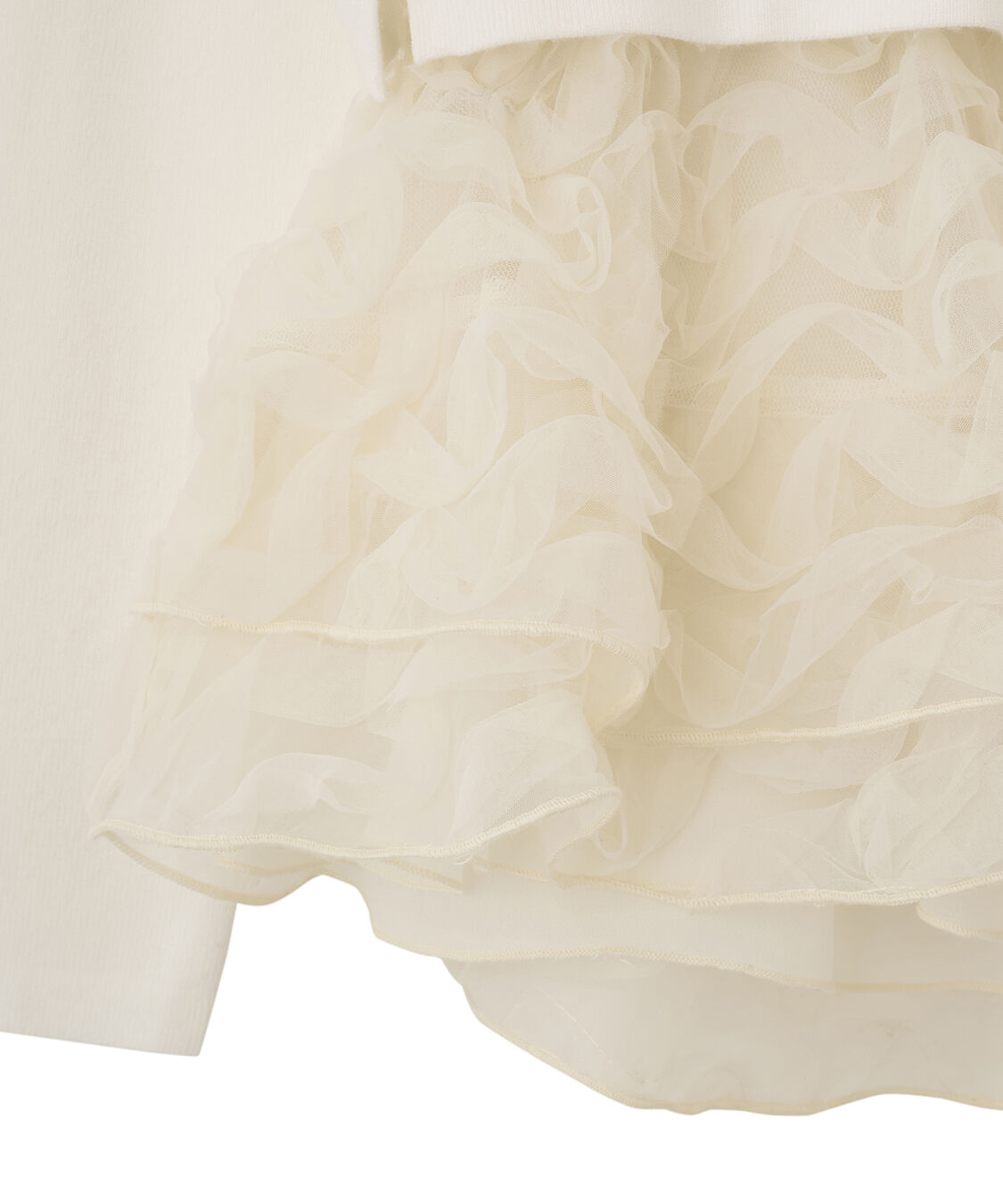 COCO DEAL「フリルペプラムブラウス&times;ニット」|シャツ・ブラウス|