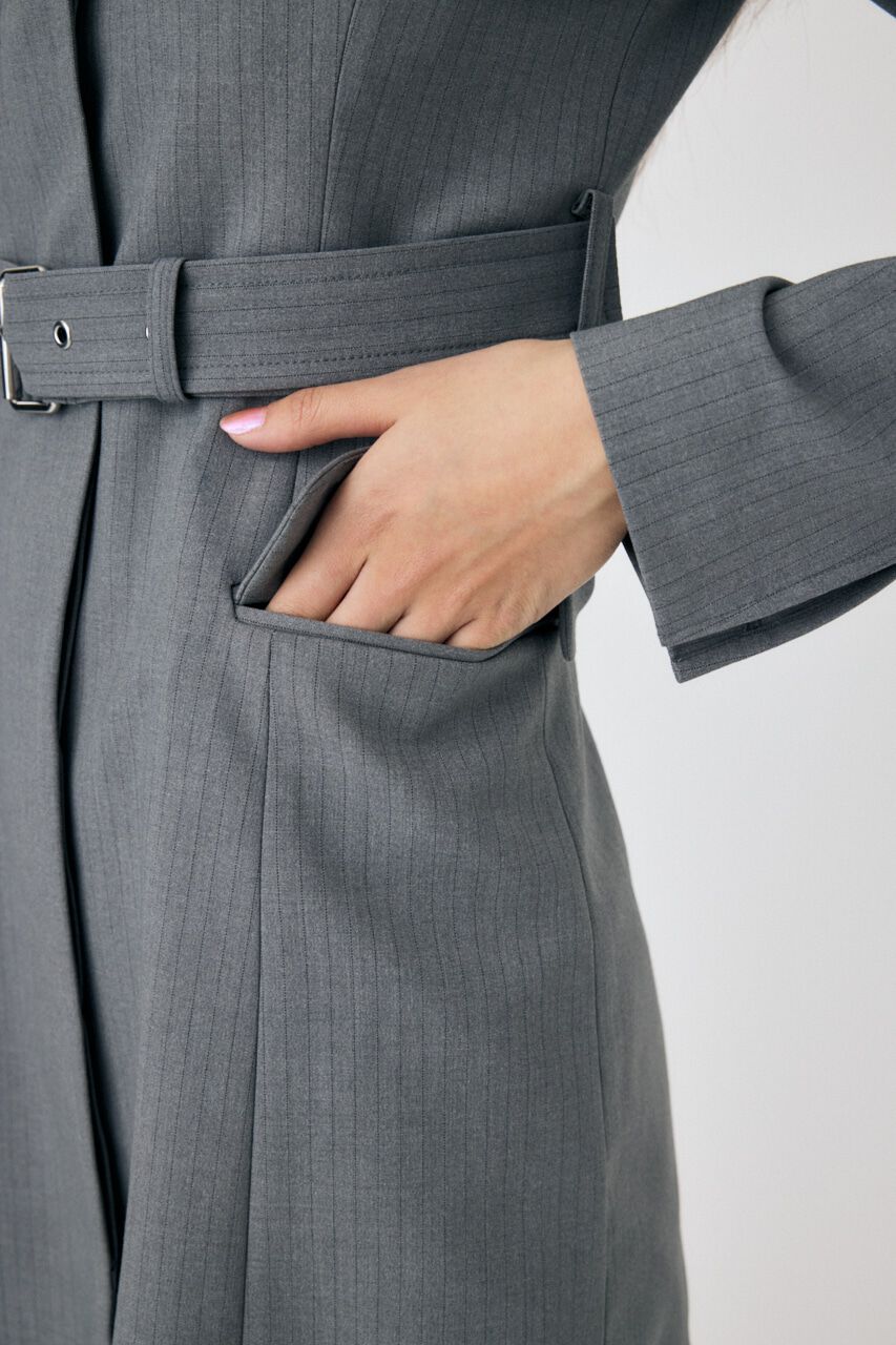 MOUSSY「LONG SLEEVE BLAZER ミニドレス」|ワンピース|