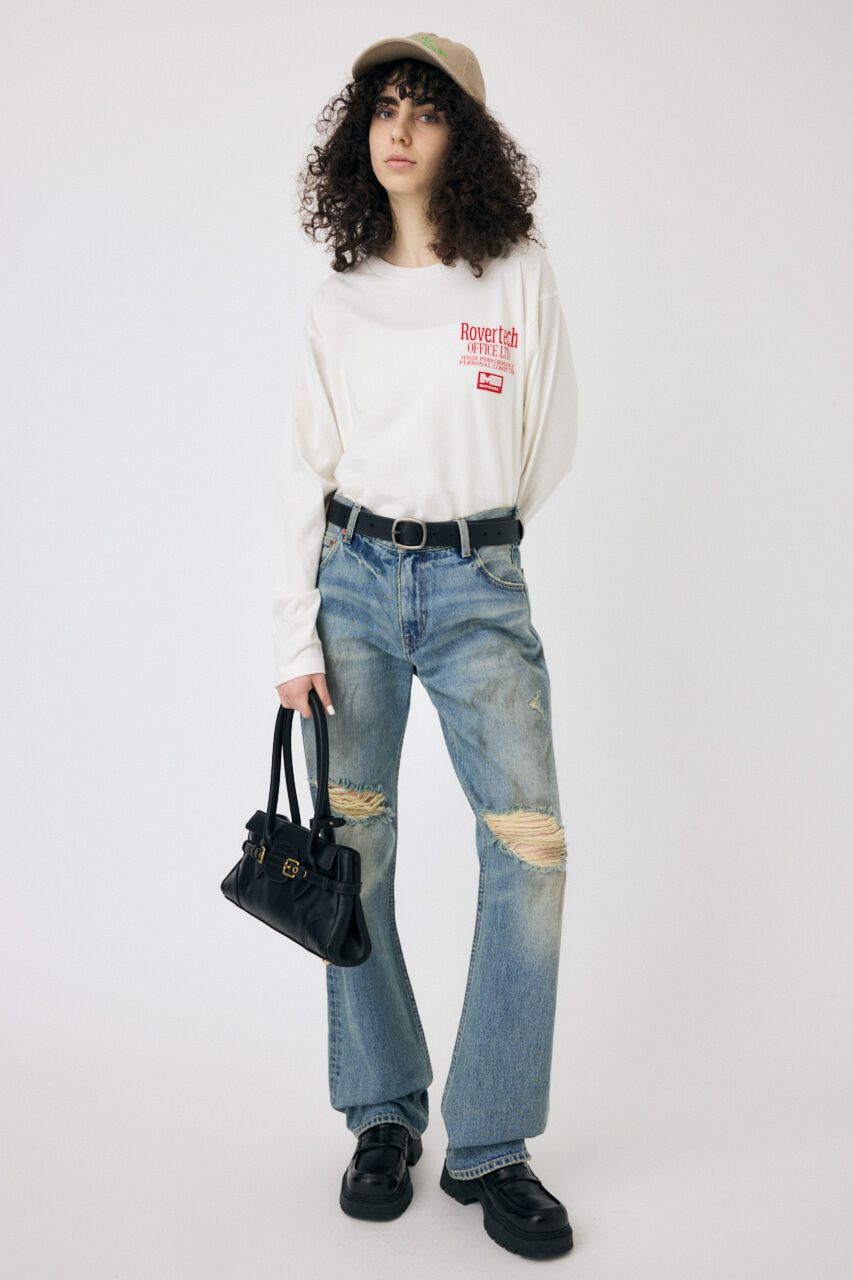 MOUSSY「COMPANY ロングスリーブTEE」|Tシャツ・カットソー|