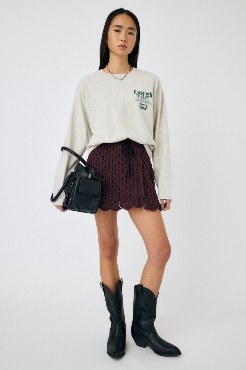 MOUSSY「COMPANY ロングスリーブTEE」|Tシャツ・カットソー|