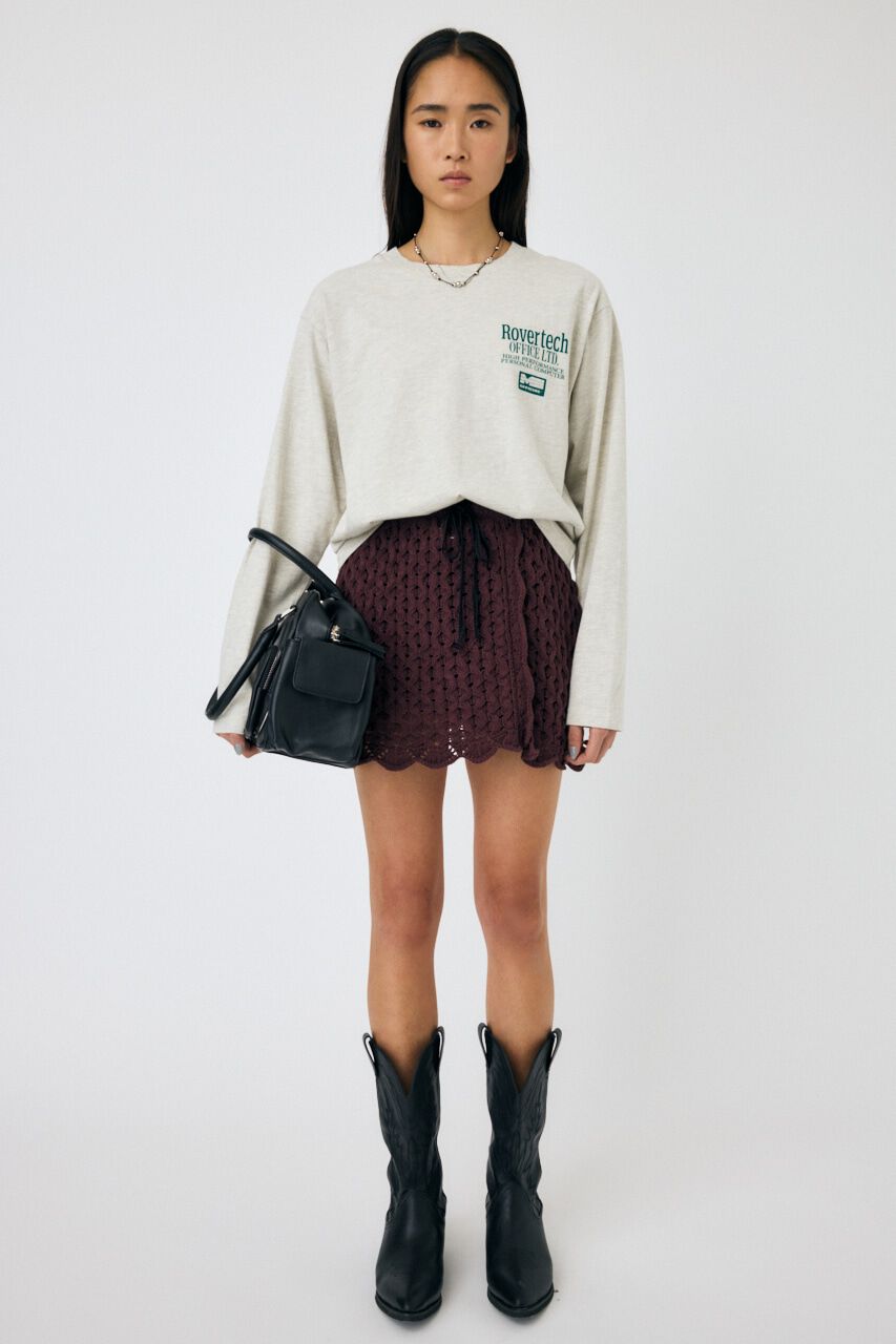 MOUSSY「COMPANY ロングスリーブTEE」|Tシャツ・カットソー|