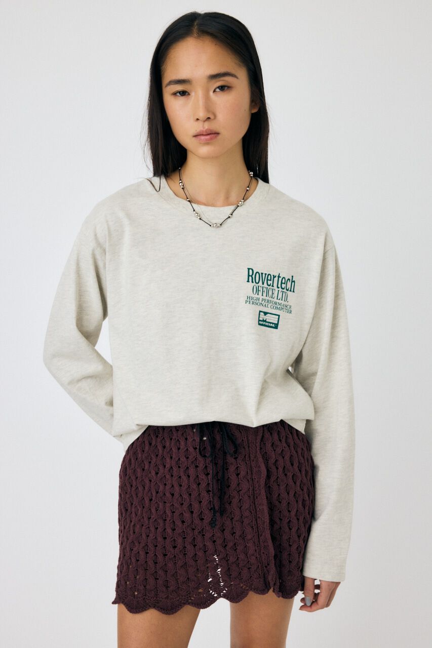 MOUSSY「COMPANY ロングスリーブTEE」|Tシャツ・カットソー|